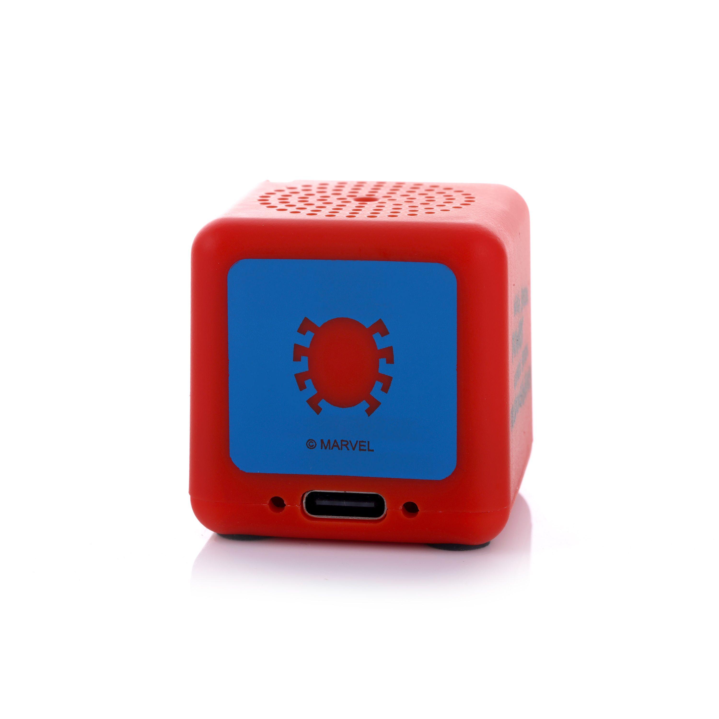Parlante Bluetooth Box Portátil Spiderman Marvel Bitty Boomers-4