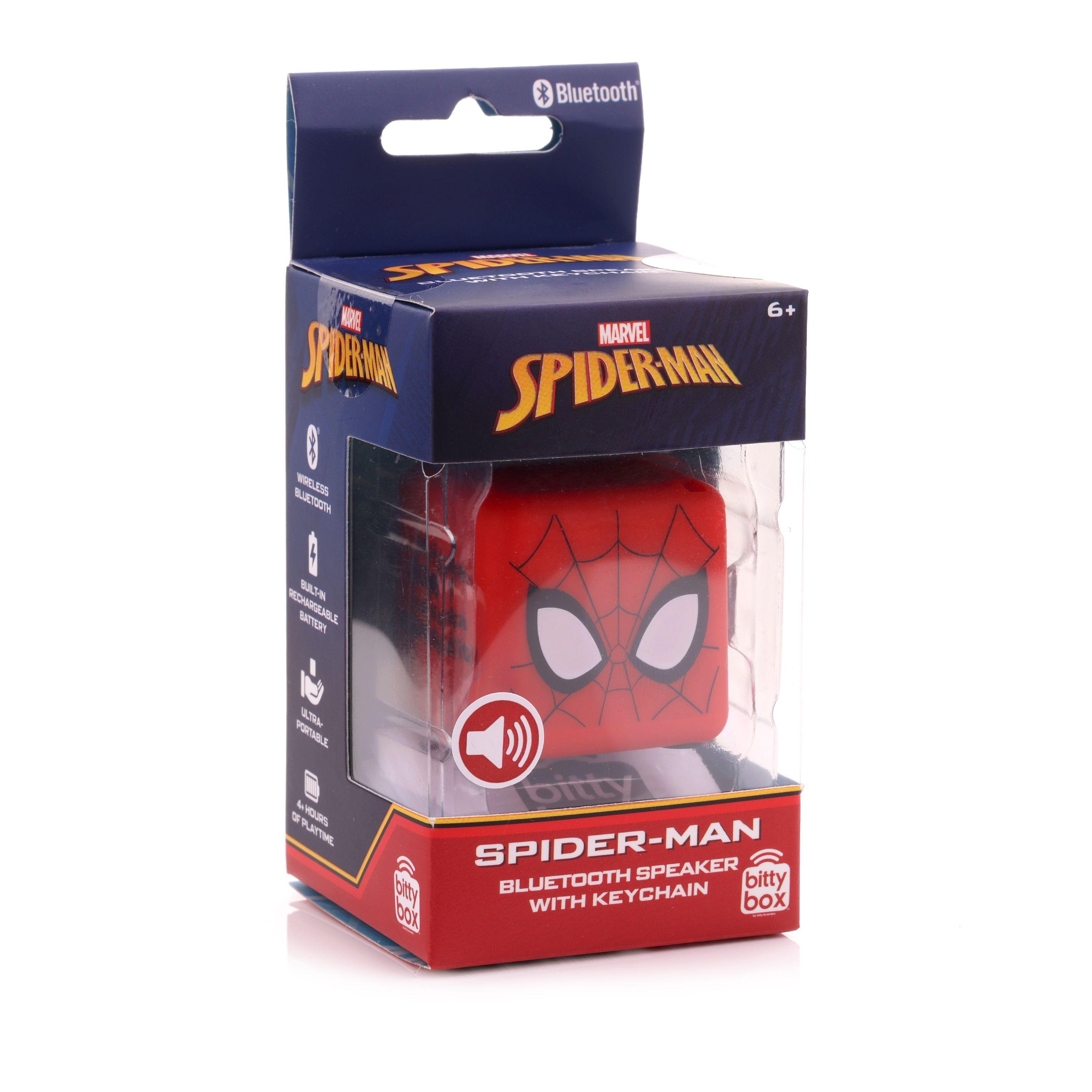 Parlante Bluetooth Box Portátil Spiderman Marvel Bitty Boomers-5