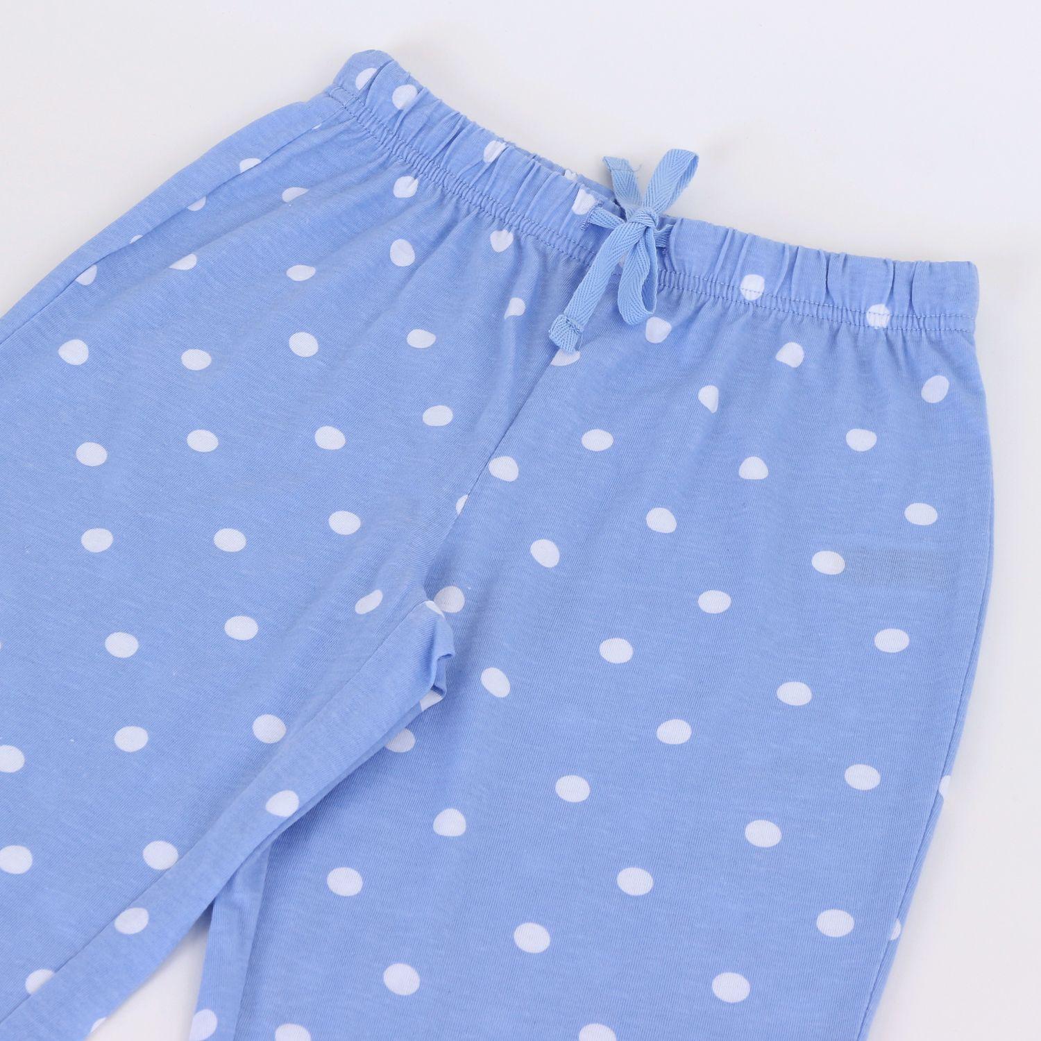 Pijama Manga Larga Niña Minnie Disney Lunares Blanco-3