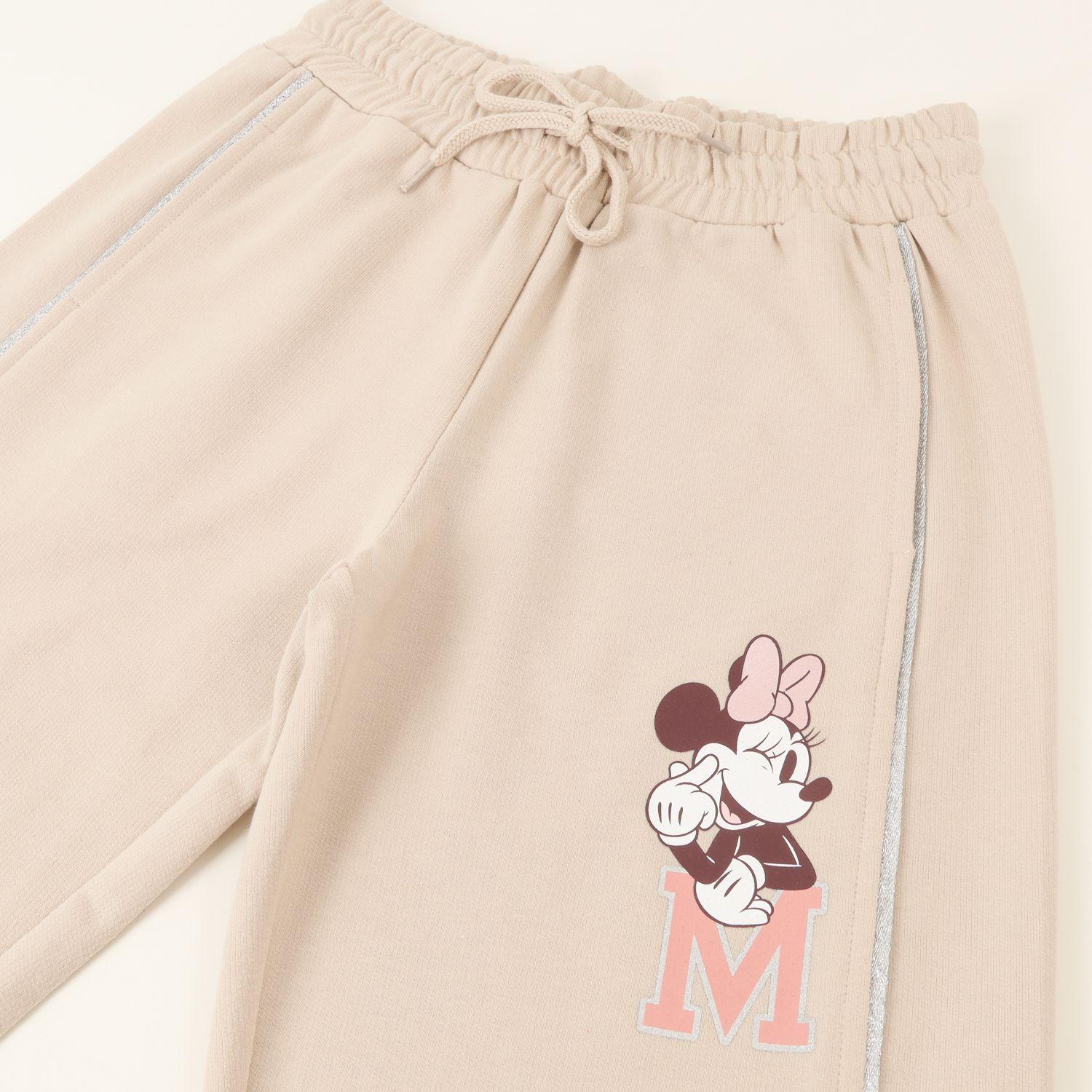 Pantalon De Buzo Niña Minnie Cute Beige Disney-1