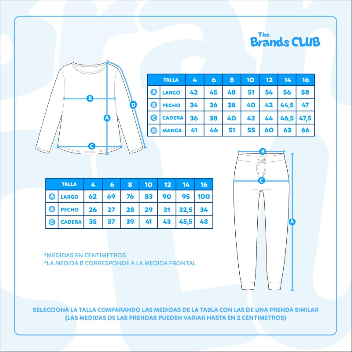 Pijama Manga Larga Niña Celeste Vibing Lilo & Stitch Disney-4