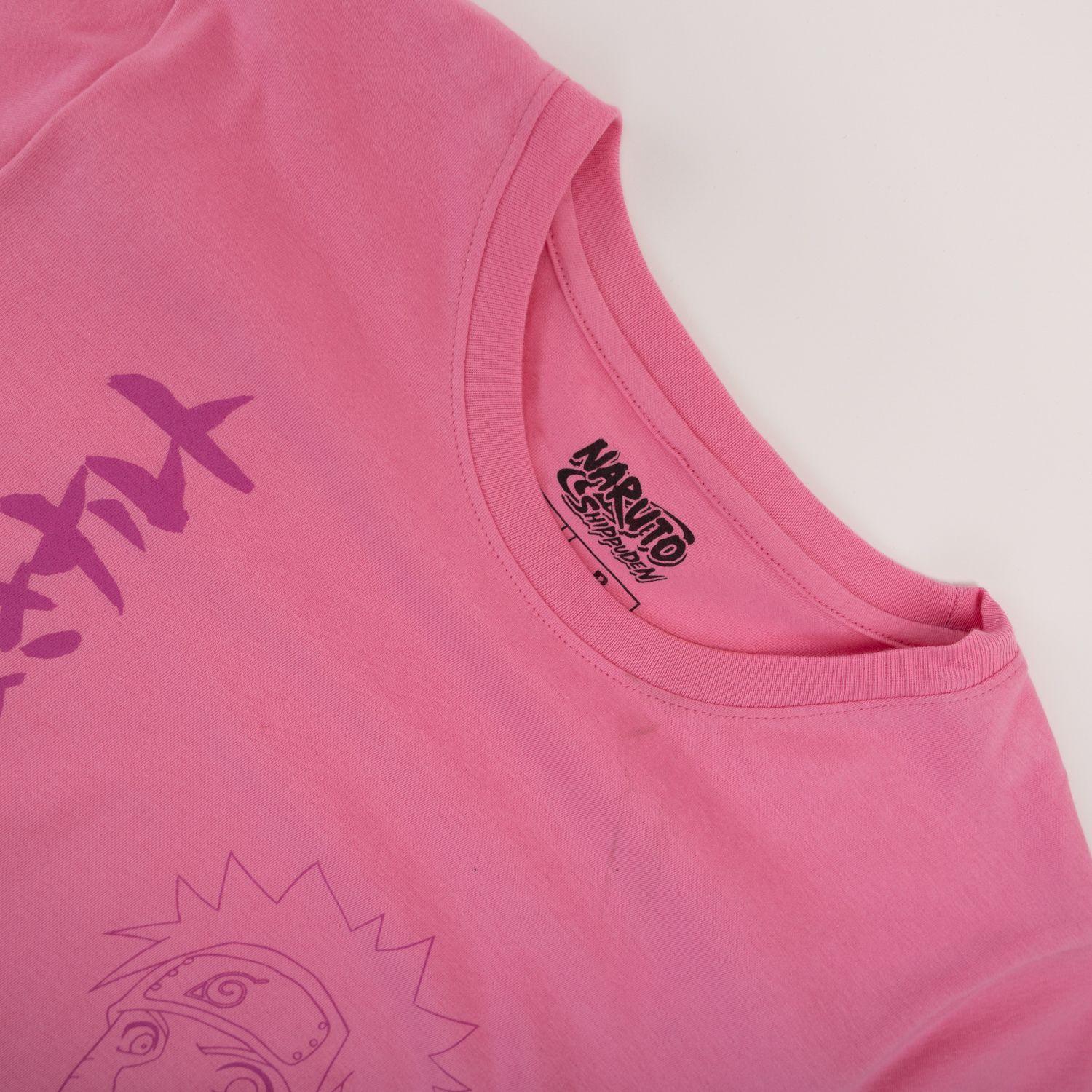 Polera Mujer Ready Rosado Naruto-1