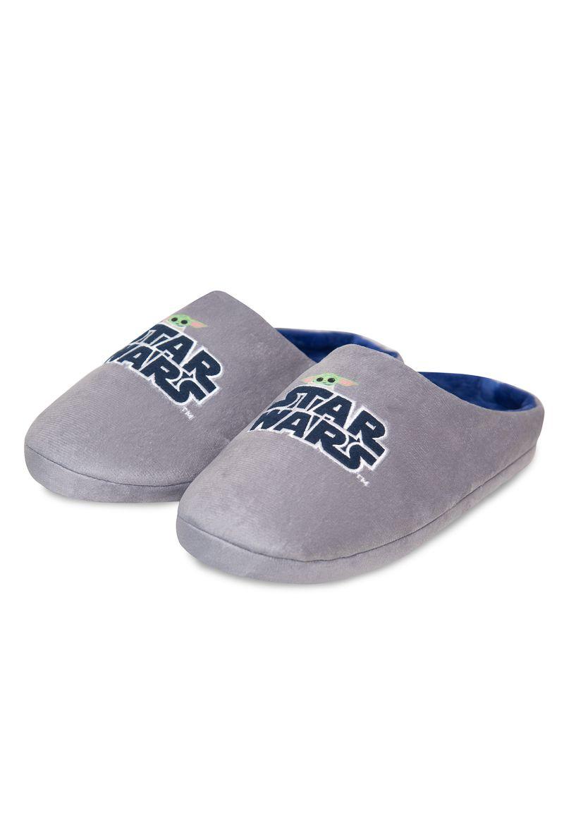 Pantufla Hombre Grogu Gris Star Wars-0
