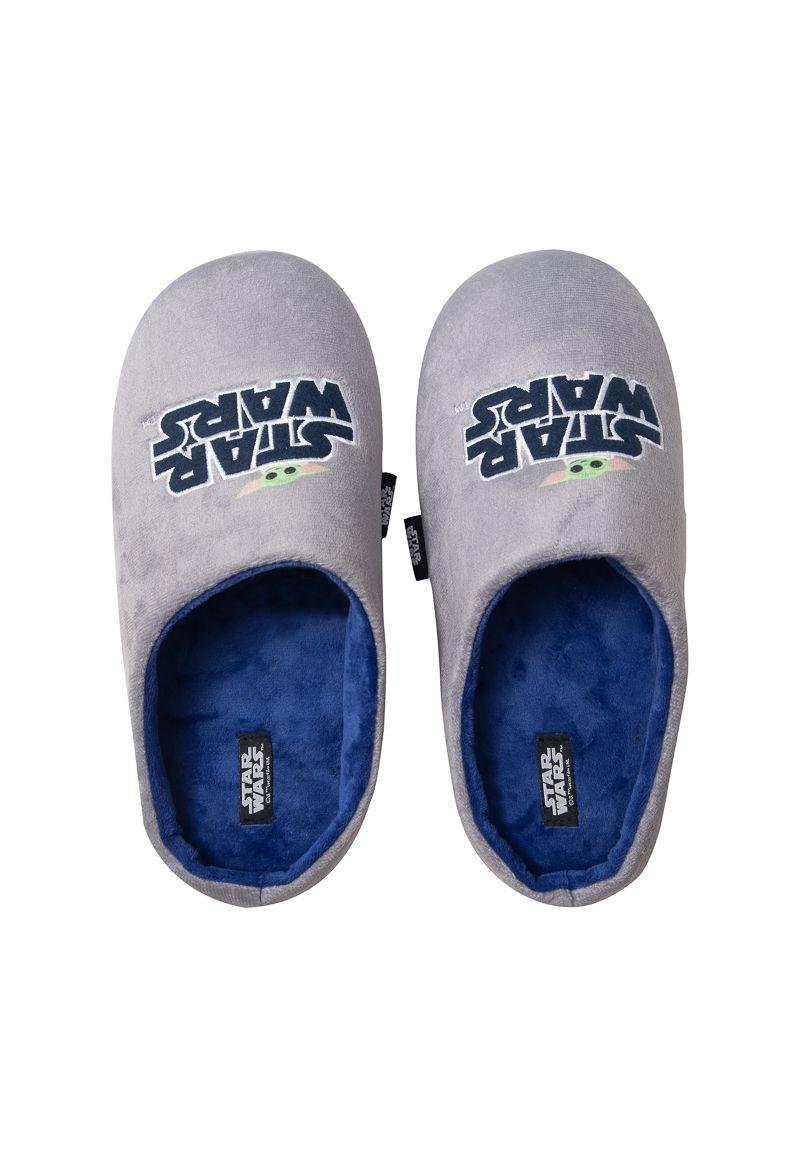 Pantufla Hombre Grogu Gris Star Wars-2