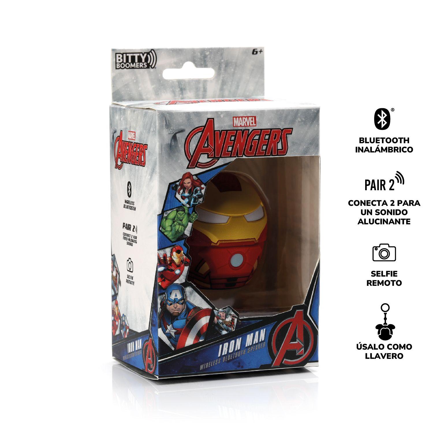 Parlante Bluetooth Portatil Ironman Marvel Bitty Boomers-4