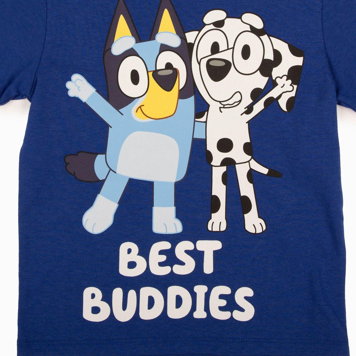 Polera Niño Azul Bluey-3