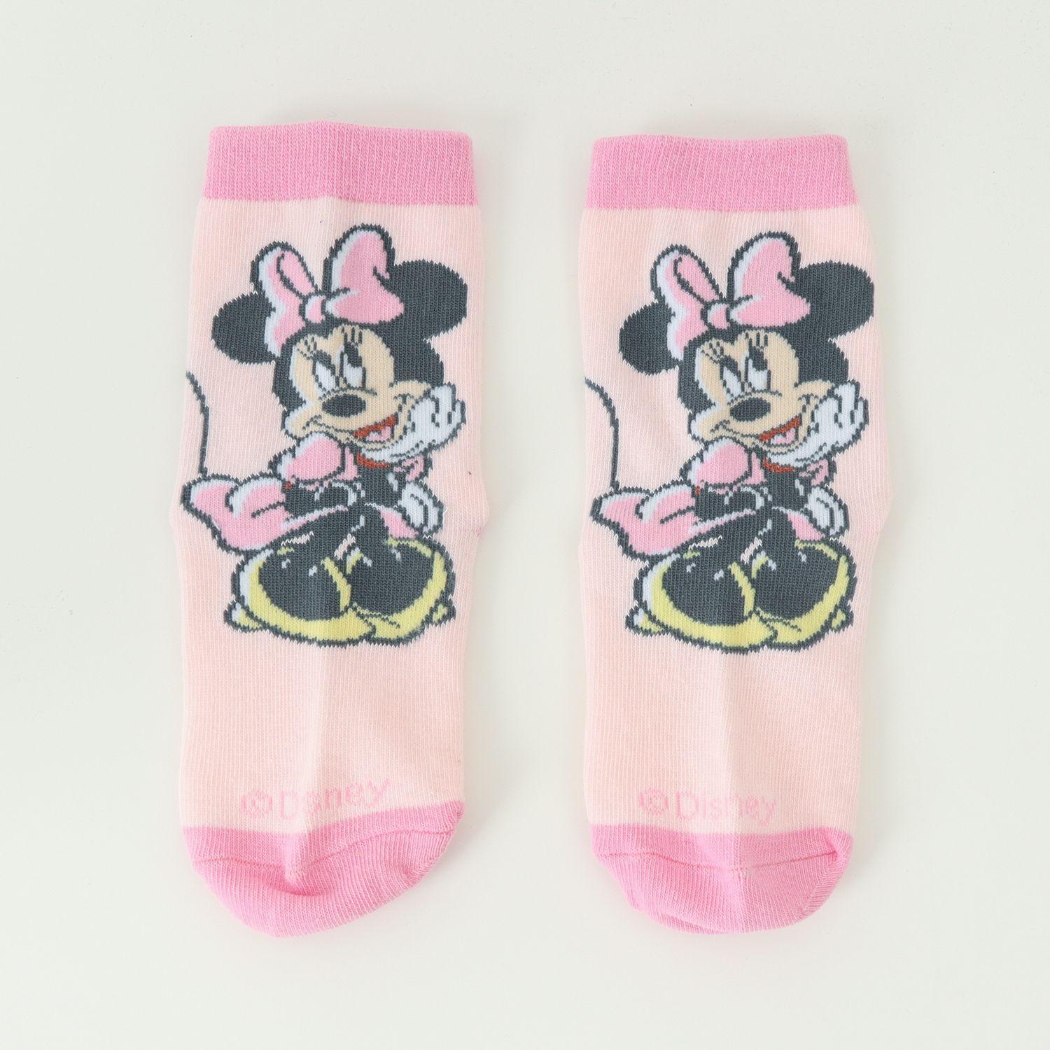 Bipack Calcetines Niña Minnie Lunares Blanco Disney-5