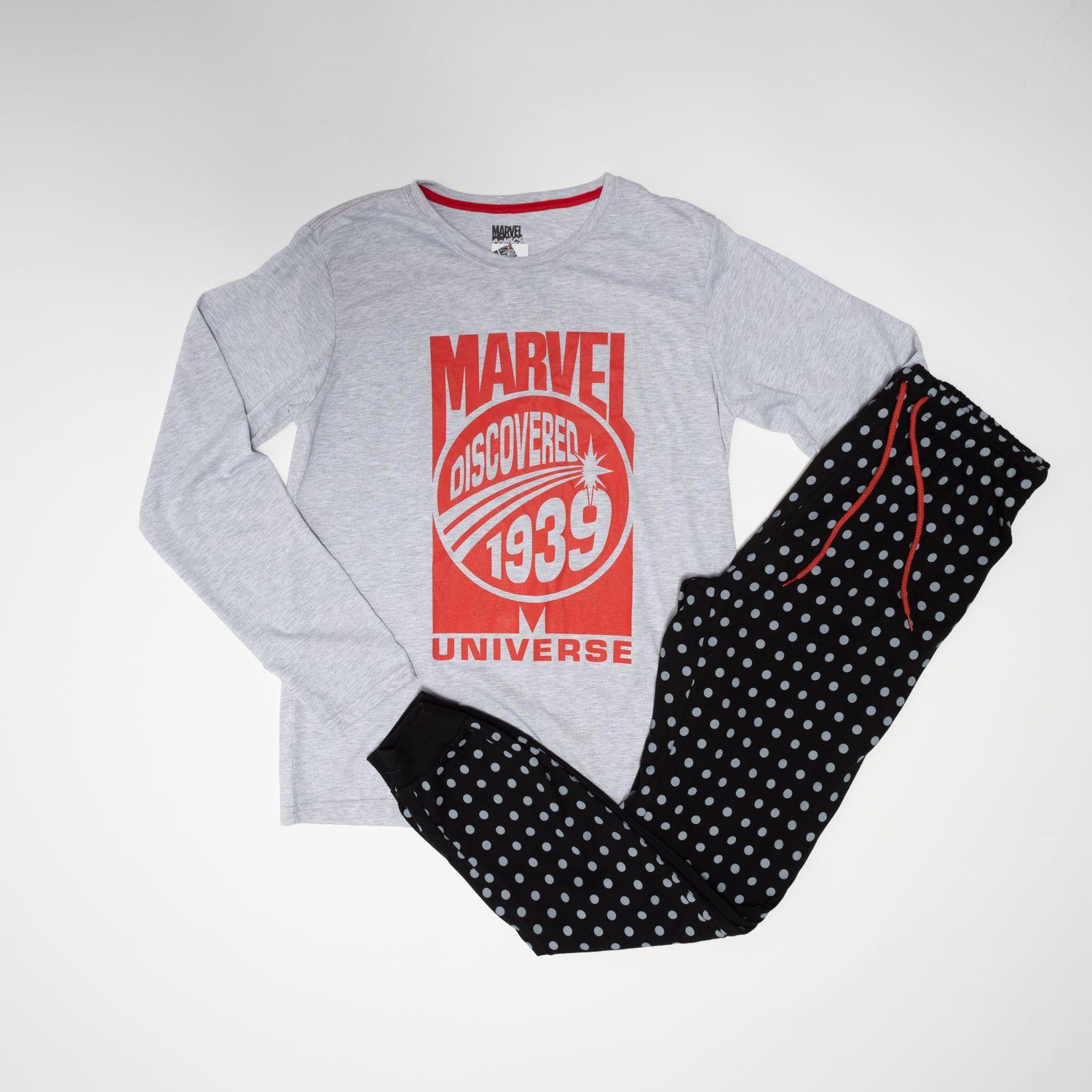 Pijama Hombre Discover Gris Marvel-0