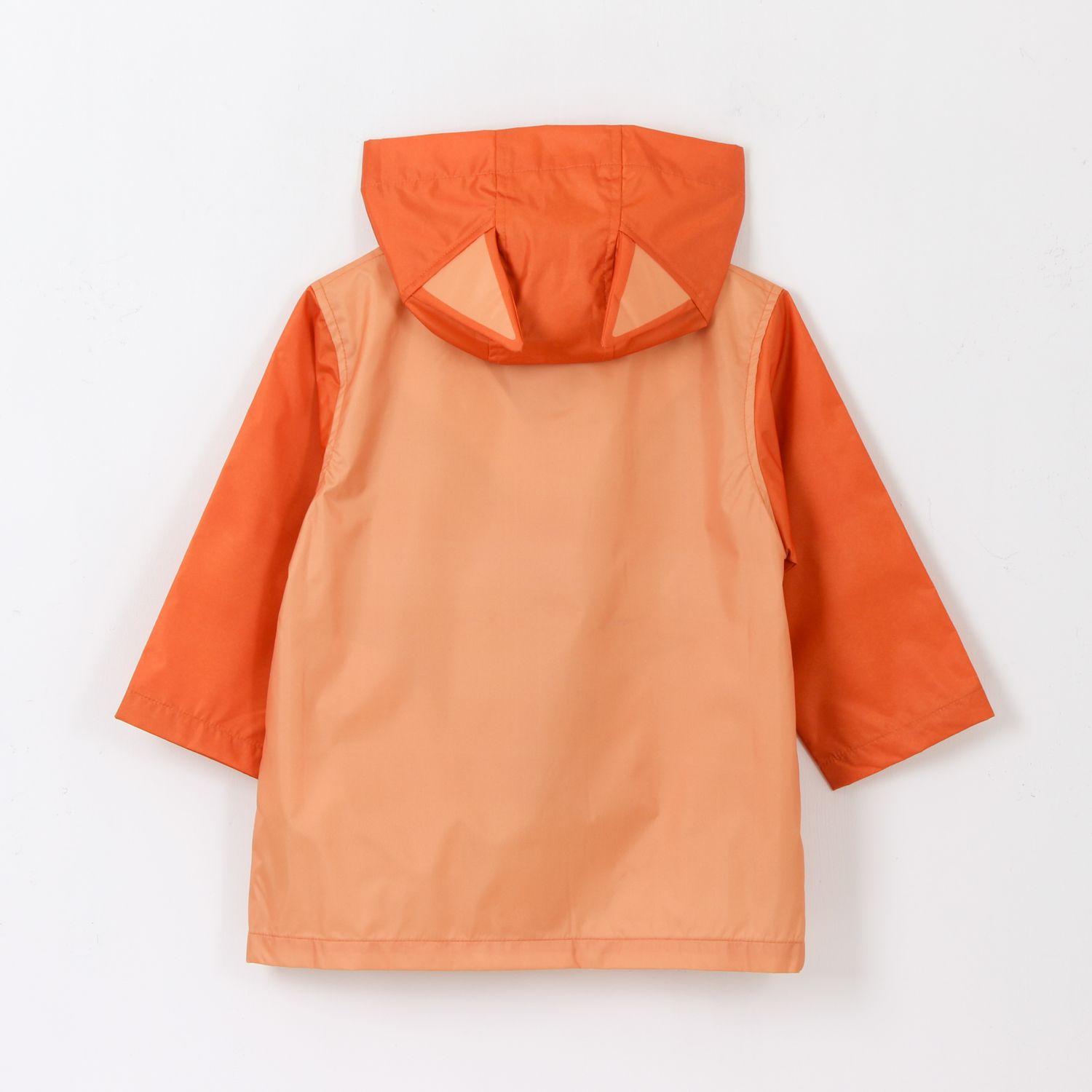 Impermeable Niño Orejas Bingo Naranjo Bluey-1