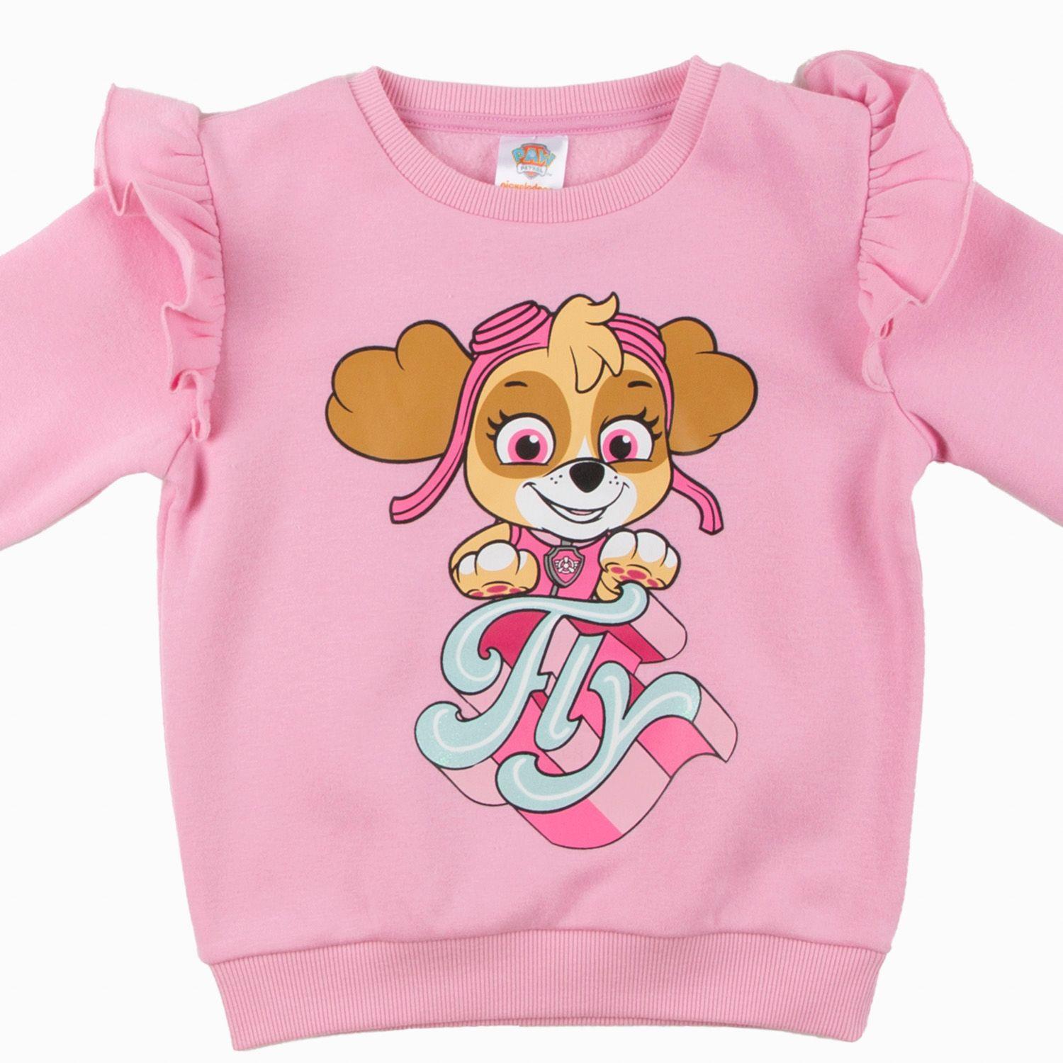 Buzo Niña Fly Rosado Paw Patrol-3