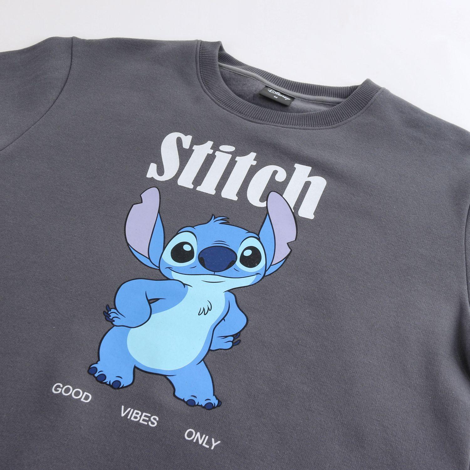 Polerón Cerrado Mujer Lilo & Stich Negro Disney-2