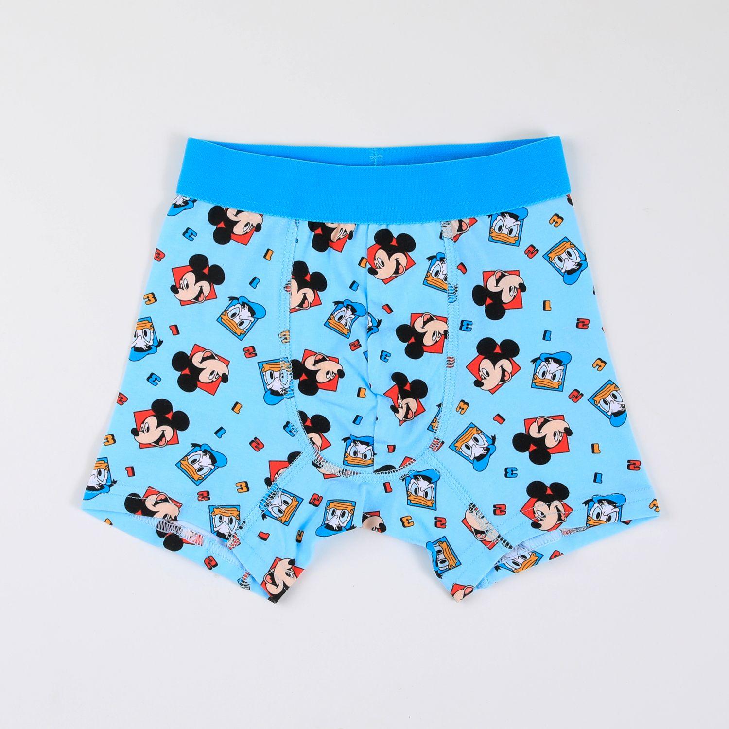 Tripack Bóxer Niño Full Print Mickey & Donald Blanco Disney-3