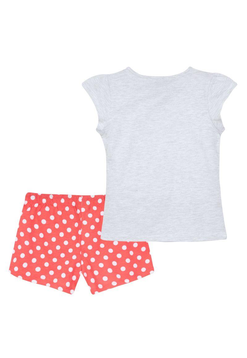 Pijama Niña Minnie Looking For Selfie Rojo Disney-3