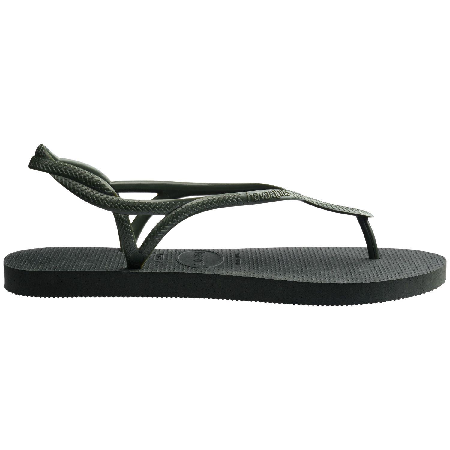 Sandalia Mujer Luna Verde Oliva Havaianas-2