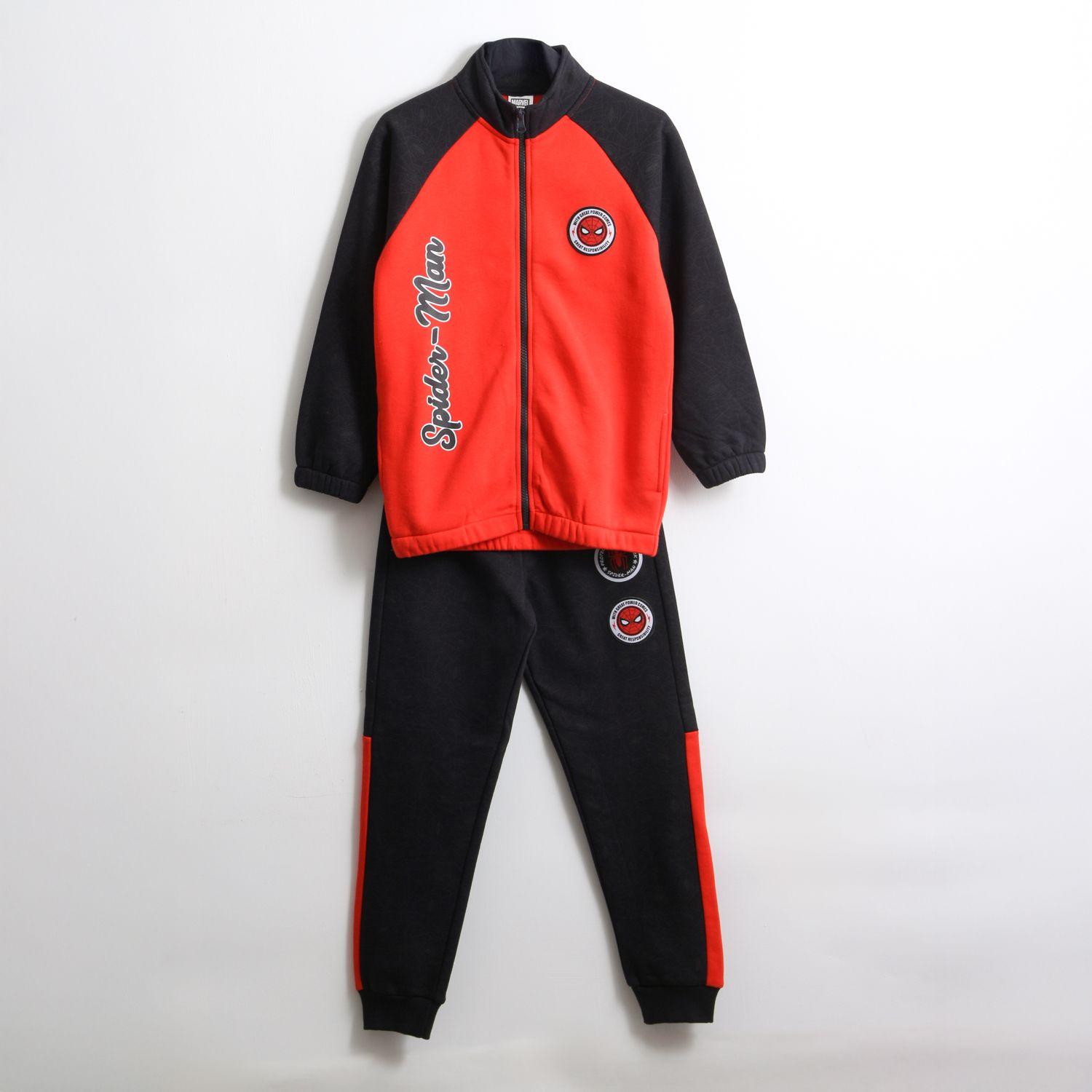 Conjunto Buzo Niño Spiderman Rojo Marvel-0