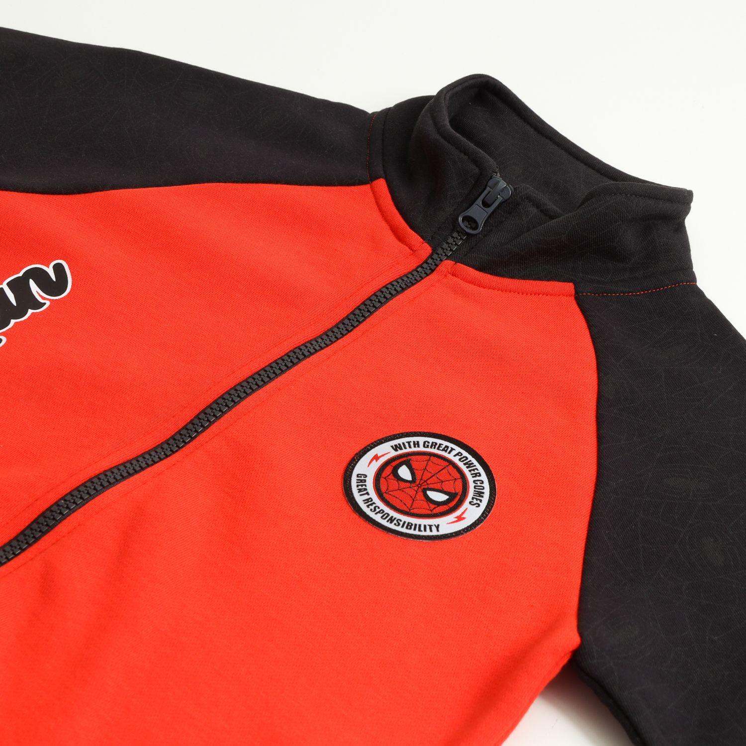 Conjunto Buzo Niño Spiderman Rojo Marvel-2