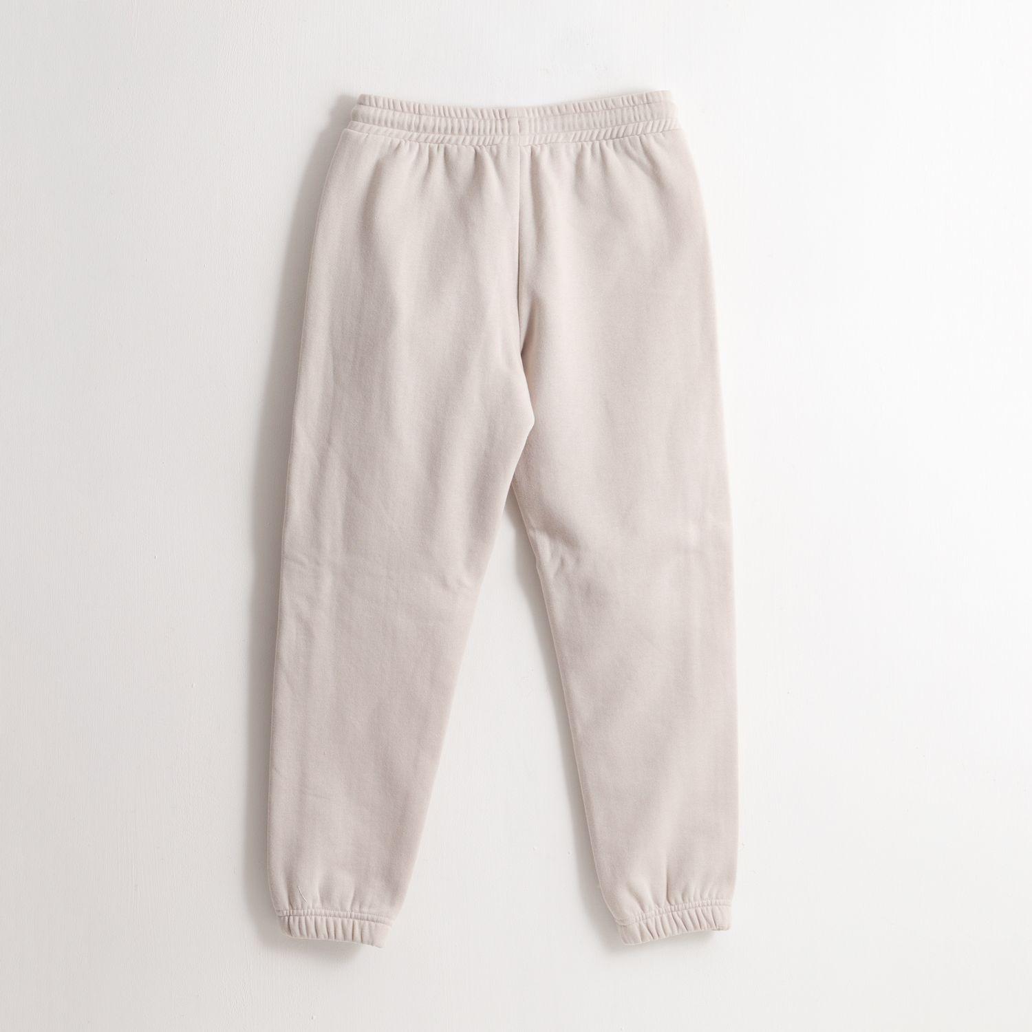 Pantalón de Buzo Niña Logo Beige Hello Kitty-1