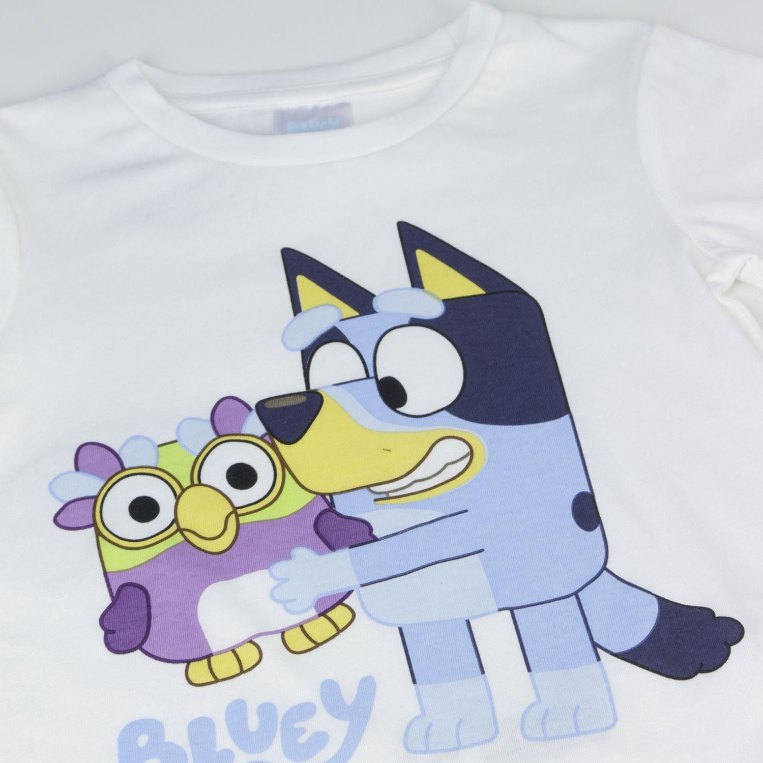 Conjunto Niña ChatterMax Blanco Bluey-2