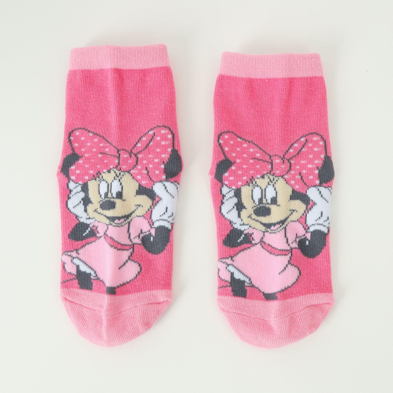 Pack Calcetines Niña Minnie Puntos Rosado Disney-5