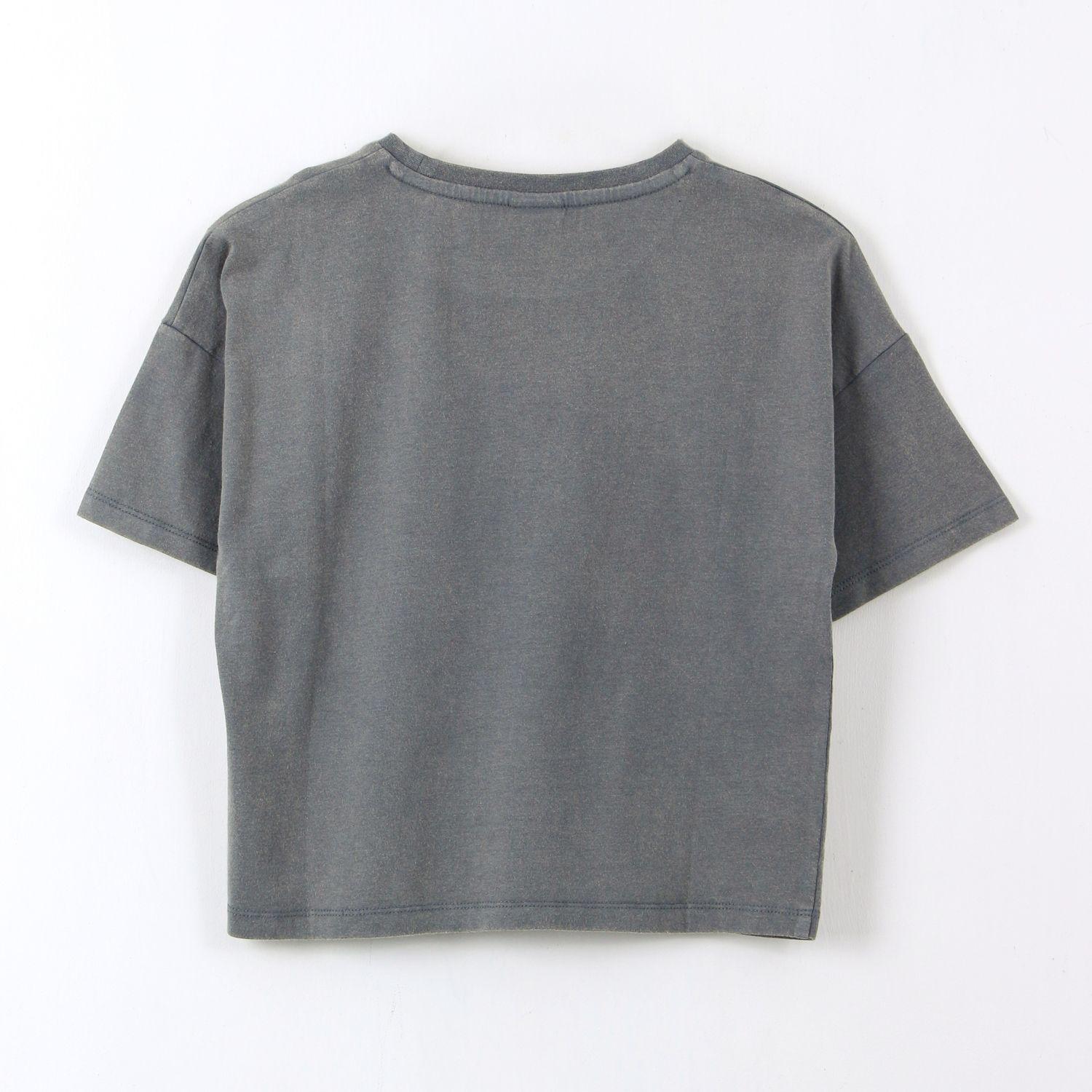 Polera Manga Corta Niña Minnie Disney Lavado Gris-1