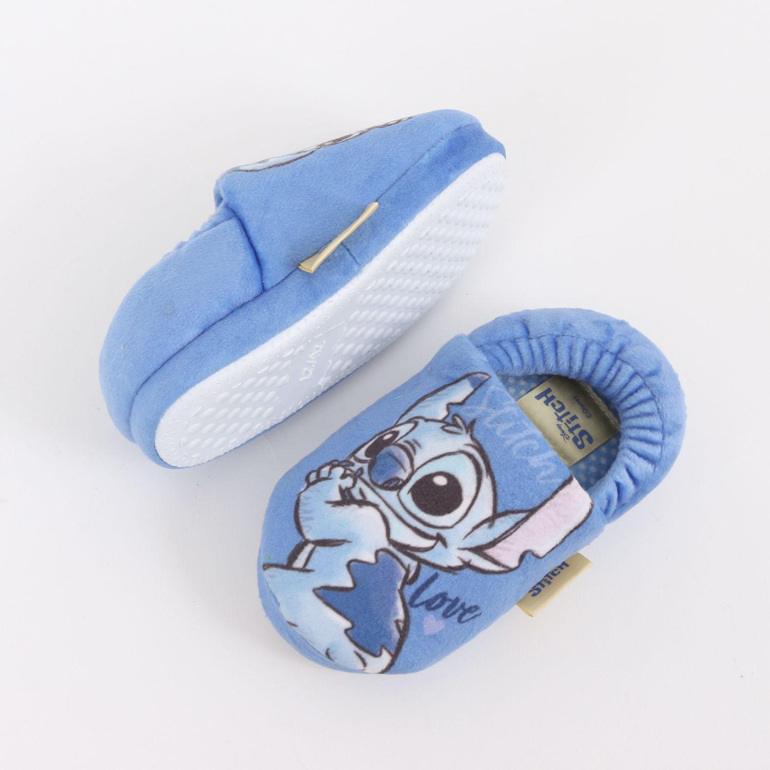 Pantufla Niña Lilo & Stitch Celeste Disney-3