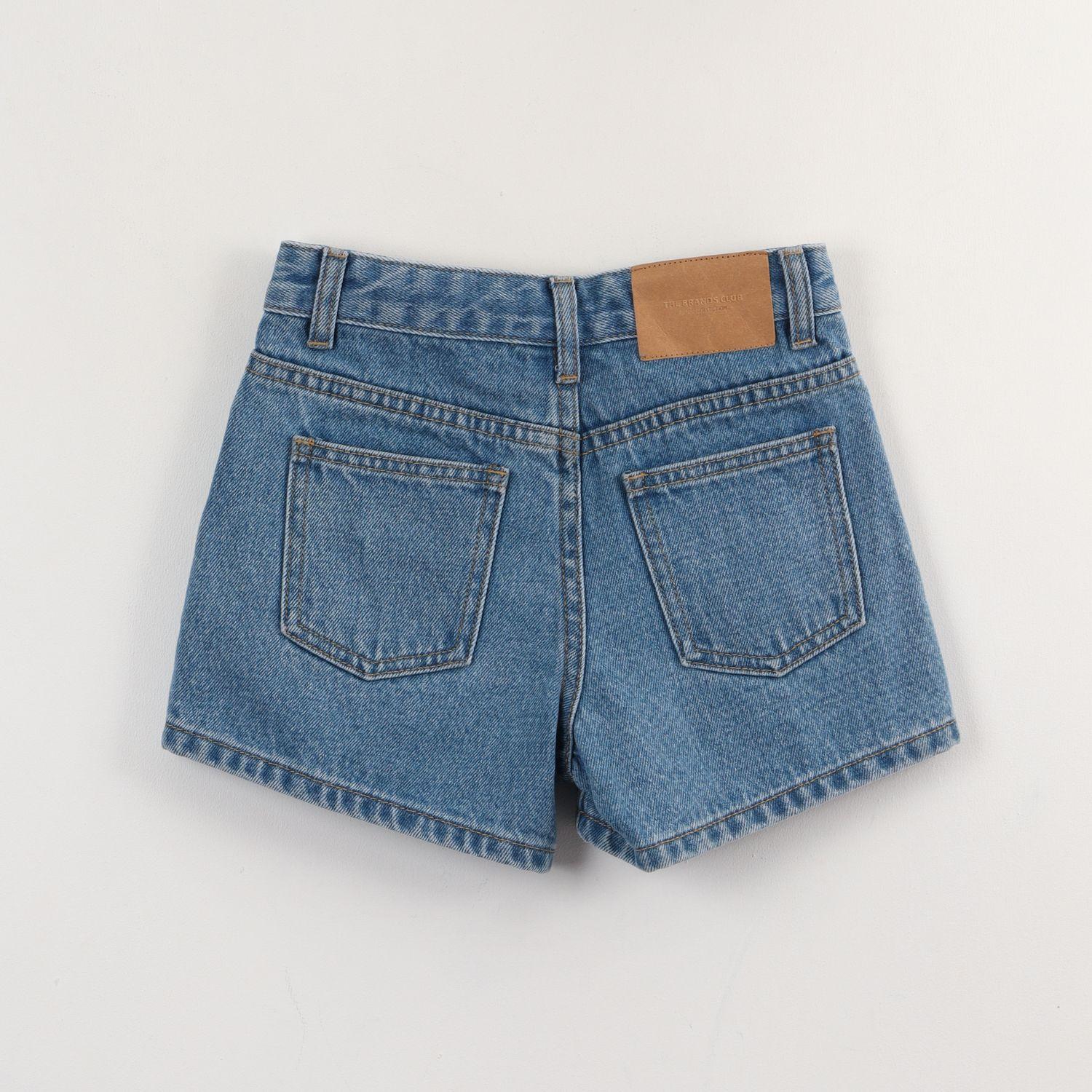 Short Niña Azul Básico The Brands Club-1