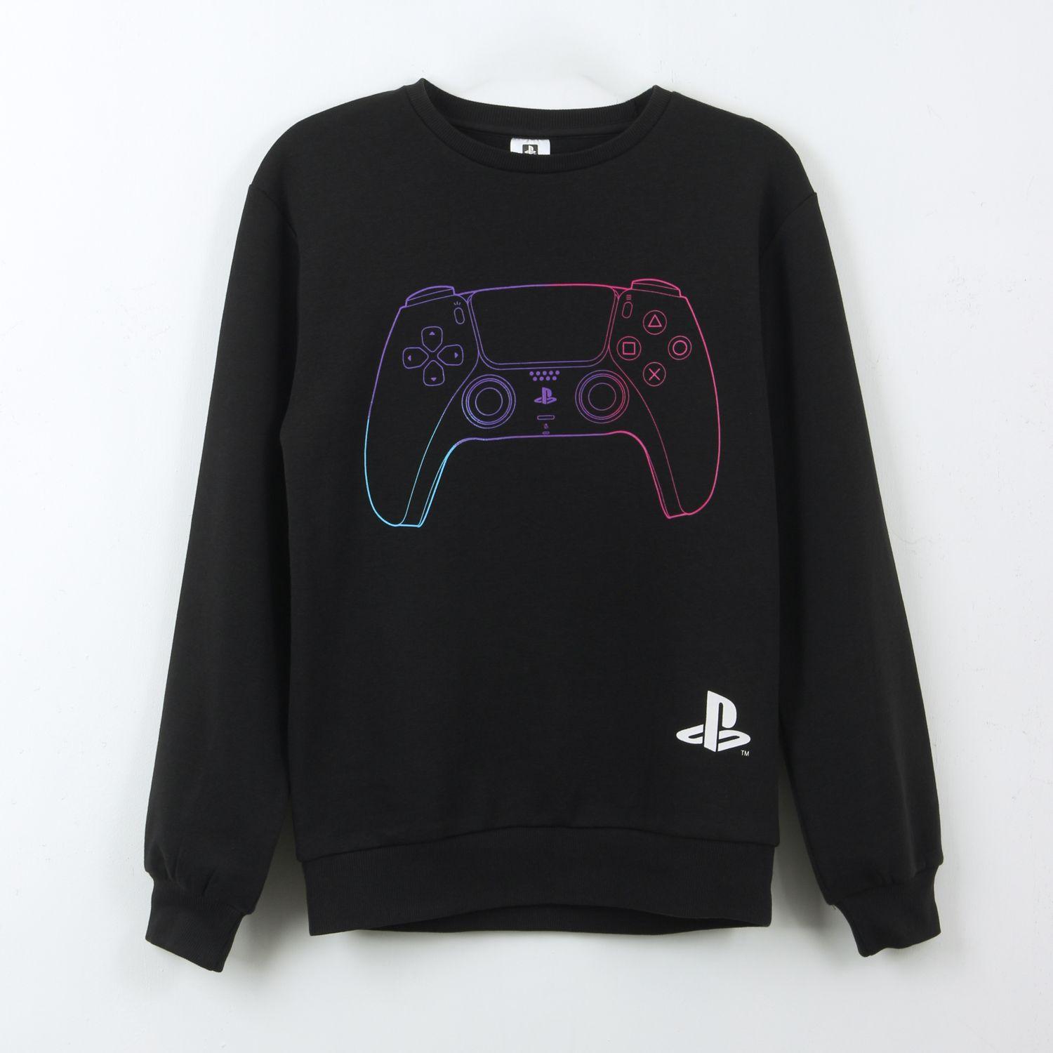Polerón Cerrado Niño DualShock Negro PlayStation-0