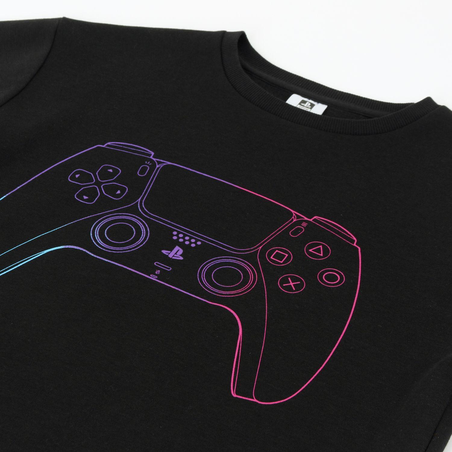 Polerón Cerrado Niño DualShock Negro PlayStation-2