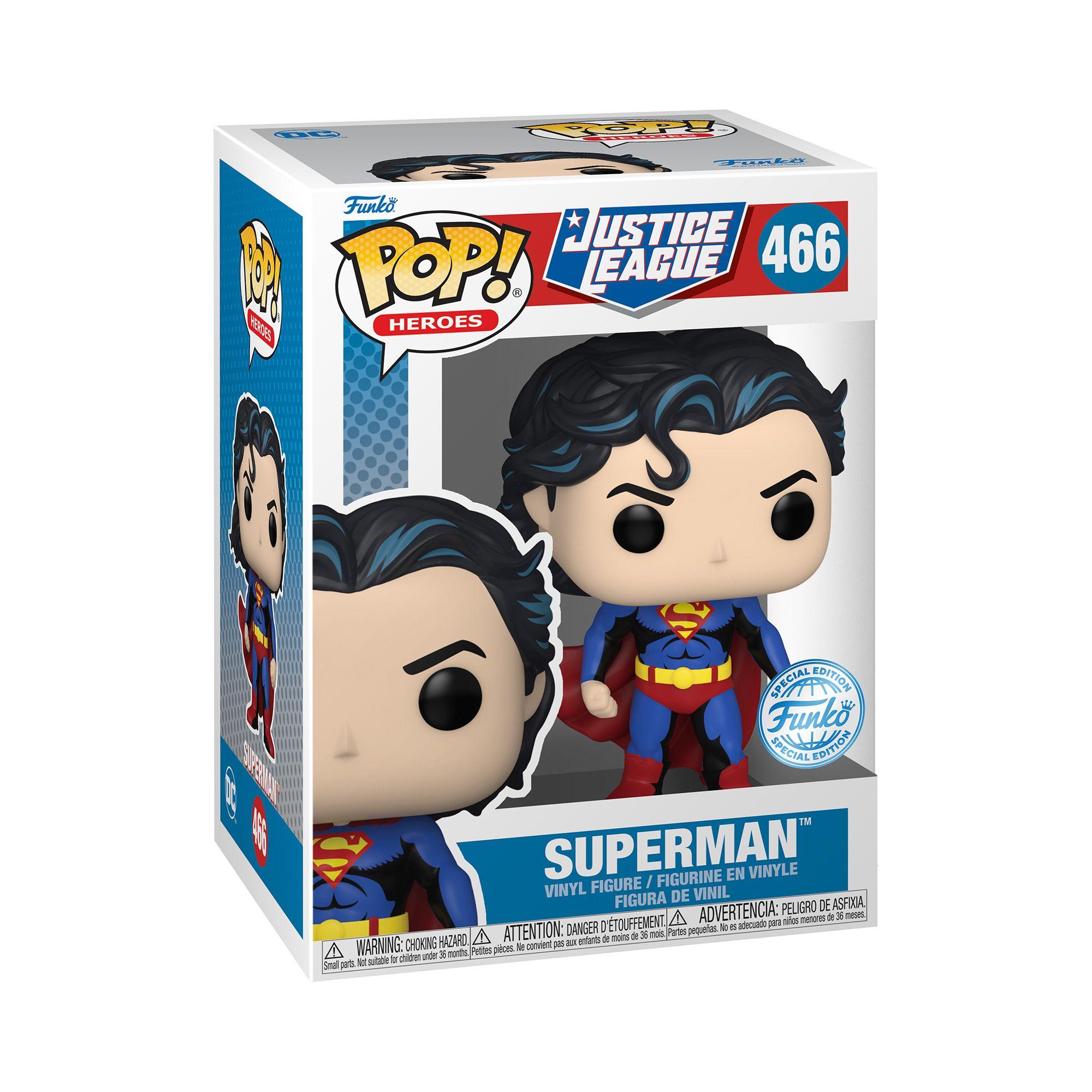 Funko Pop Superman Liga de la Justicia Dc Comics - 466-1