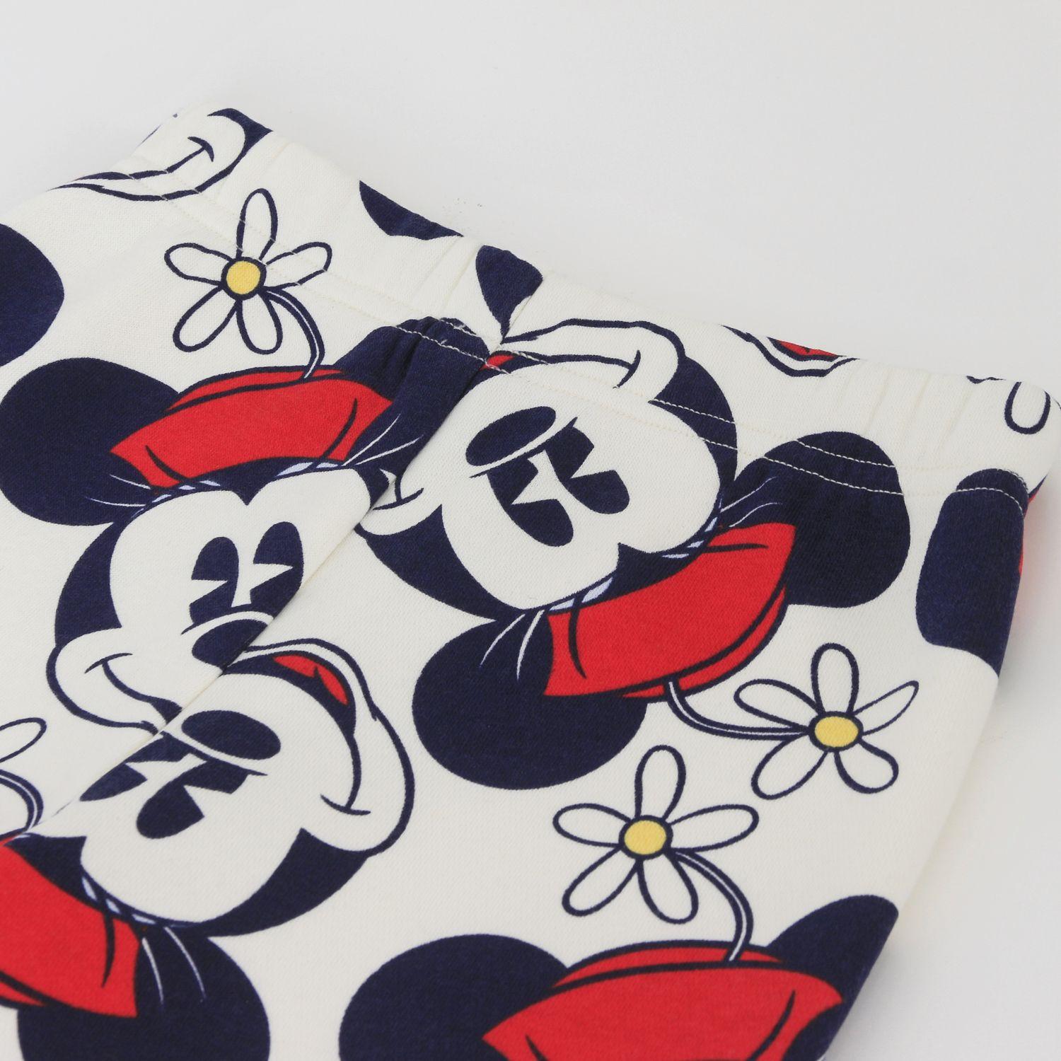 Conjunto Buzo Niña Full Print Minnie Mouse Blanco Disney-3