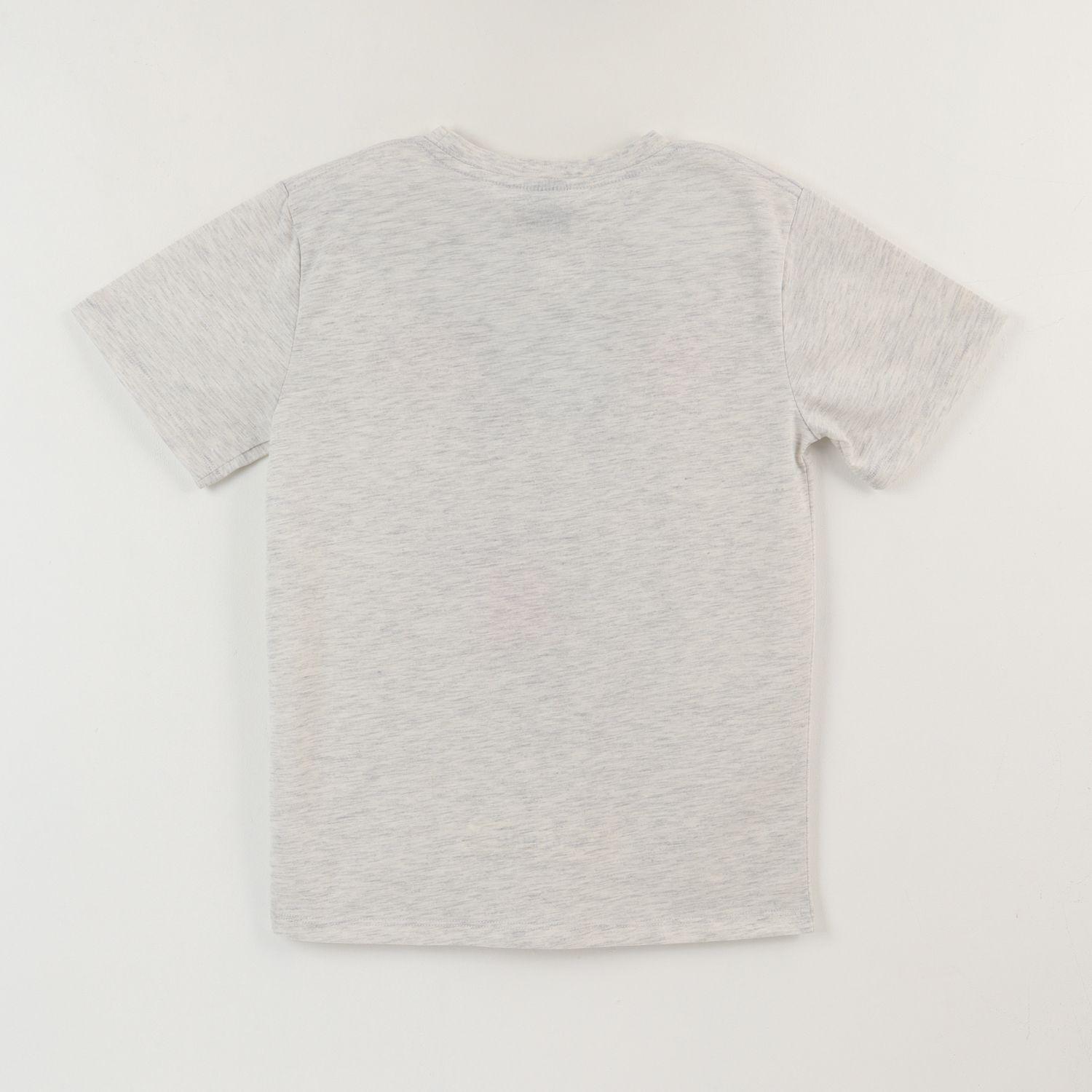 Polera Manga Corta Niño Gris Mickey Mouse Surprise Disney-1