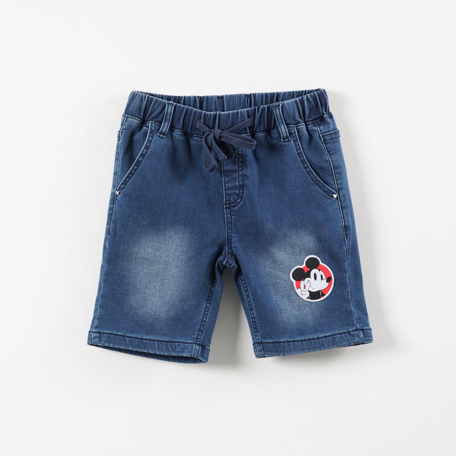 Short Niño Mickey Denim Disney-0