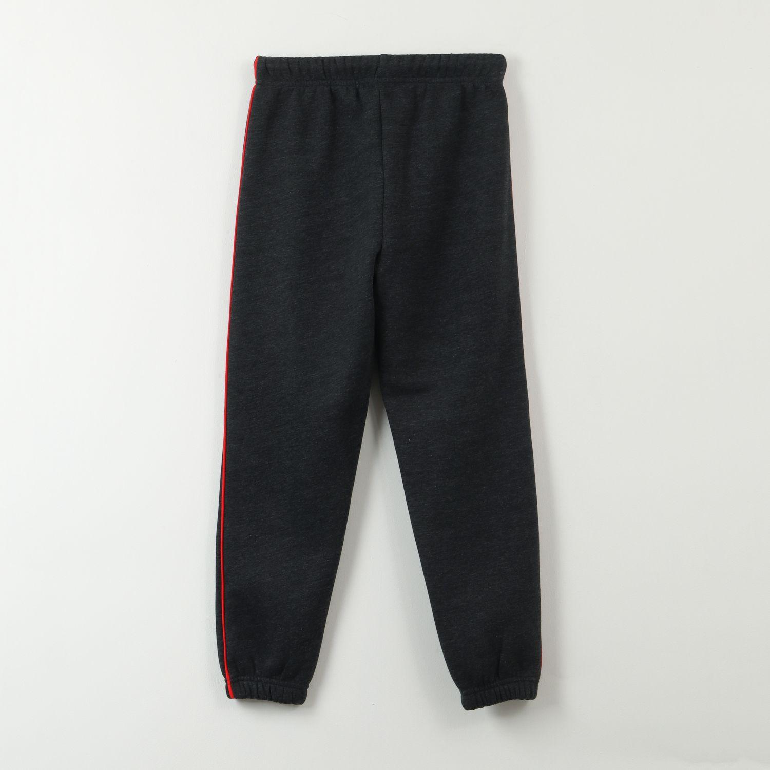 Pantalon De Buzo Niño Spiderman Lineas Negro Marvel-2