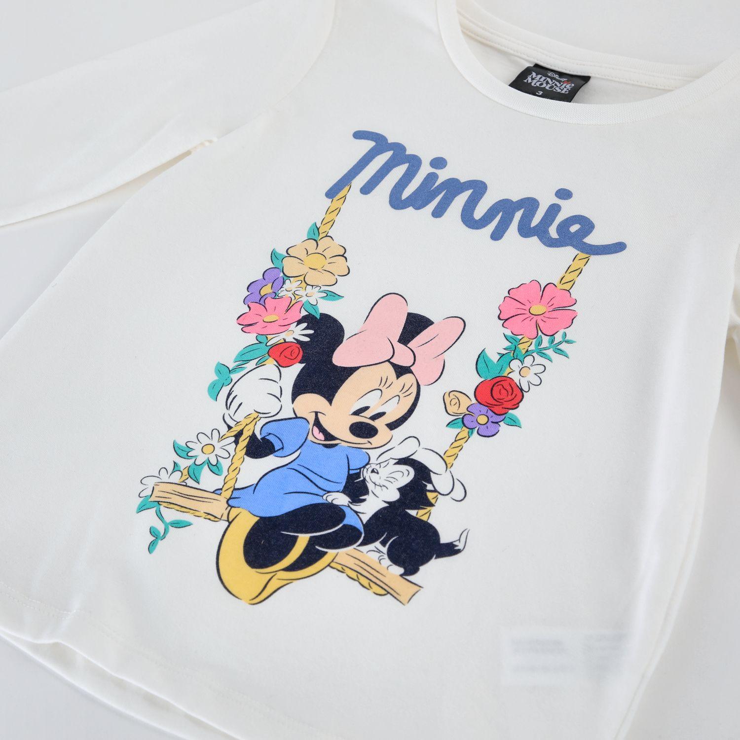 Conjunto Niña Minnie Disney Blanco-2