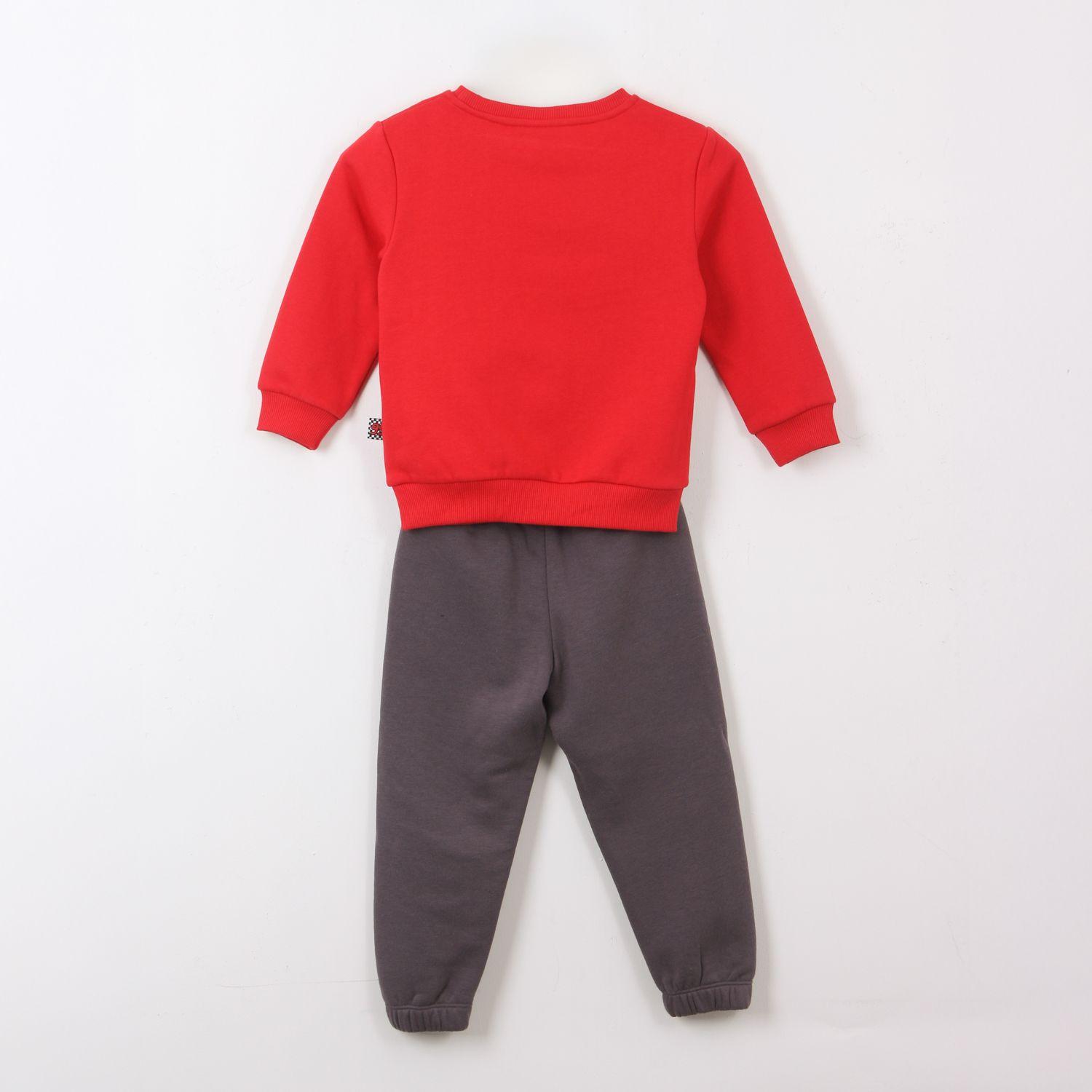 Conjunto Buzo Niño Rayo McQueen Cars Rojo Disney-1