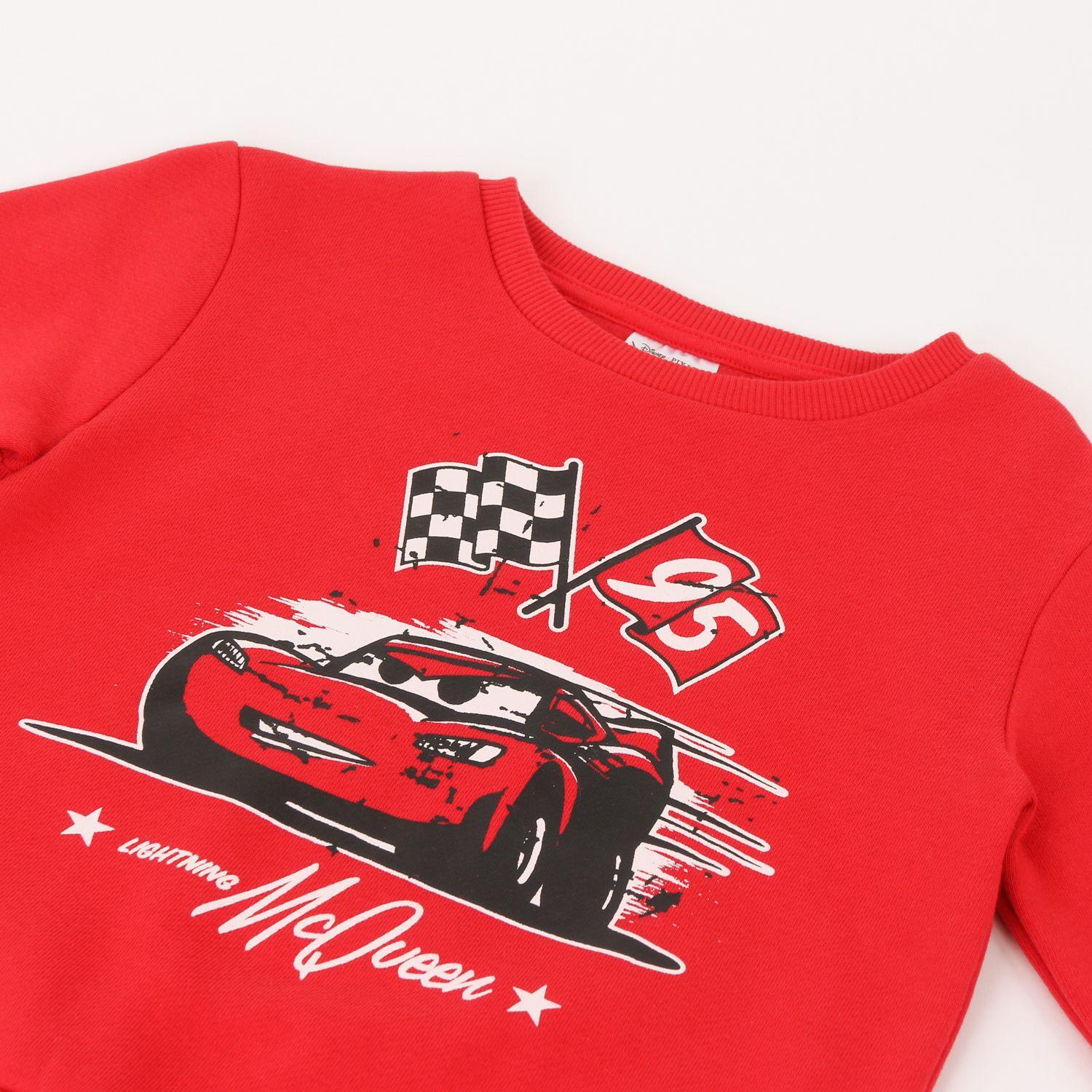 Conjunto Buzo Niño Rayo McQueen Cars Rojo Disney-2