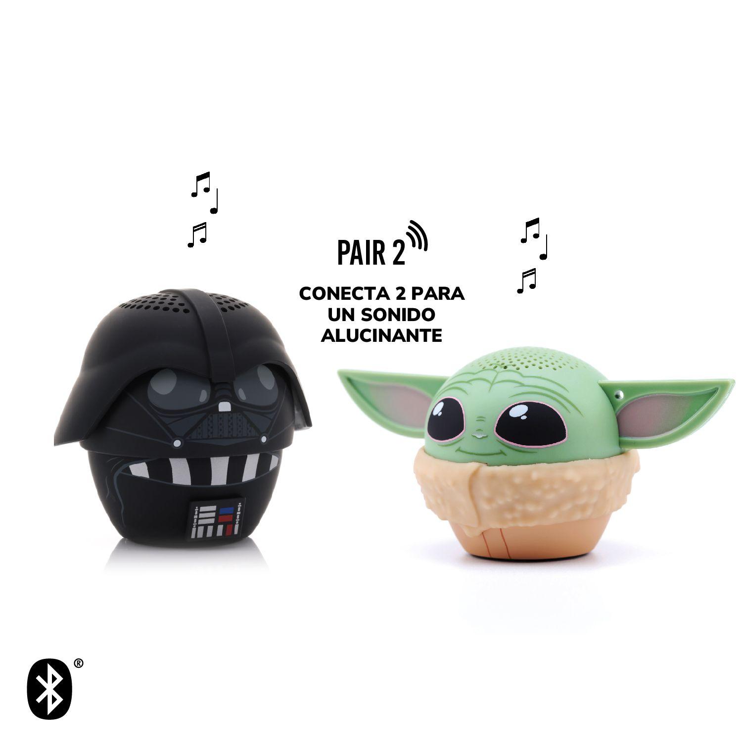 Parlante Bluetooth Portatil Darth Vader Casco Removible Star Bitty Boomers-5