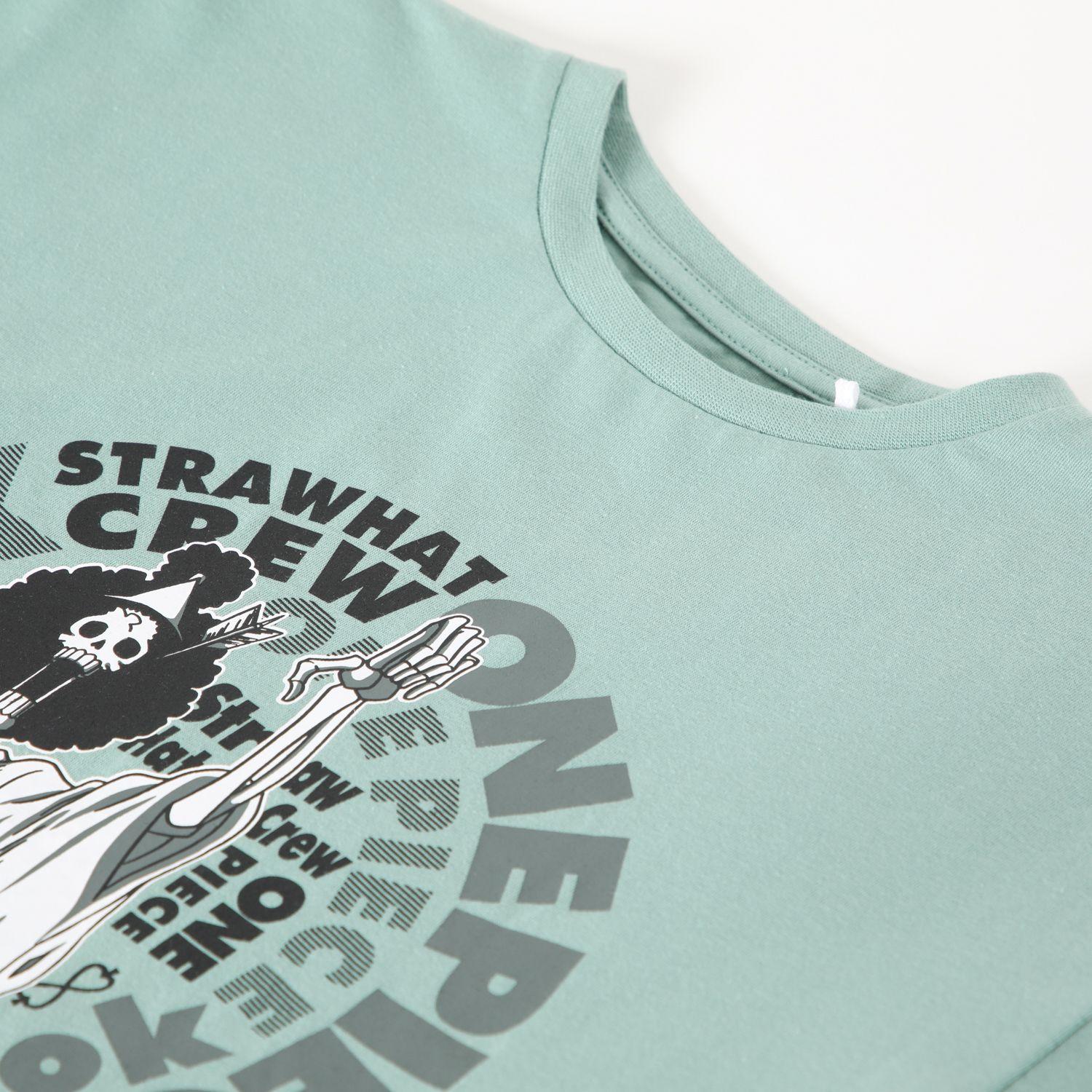 Polera Manga Corta Niño Brook Verde One Piece-2