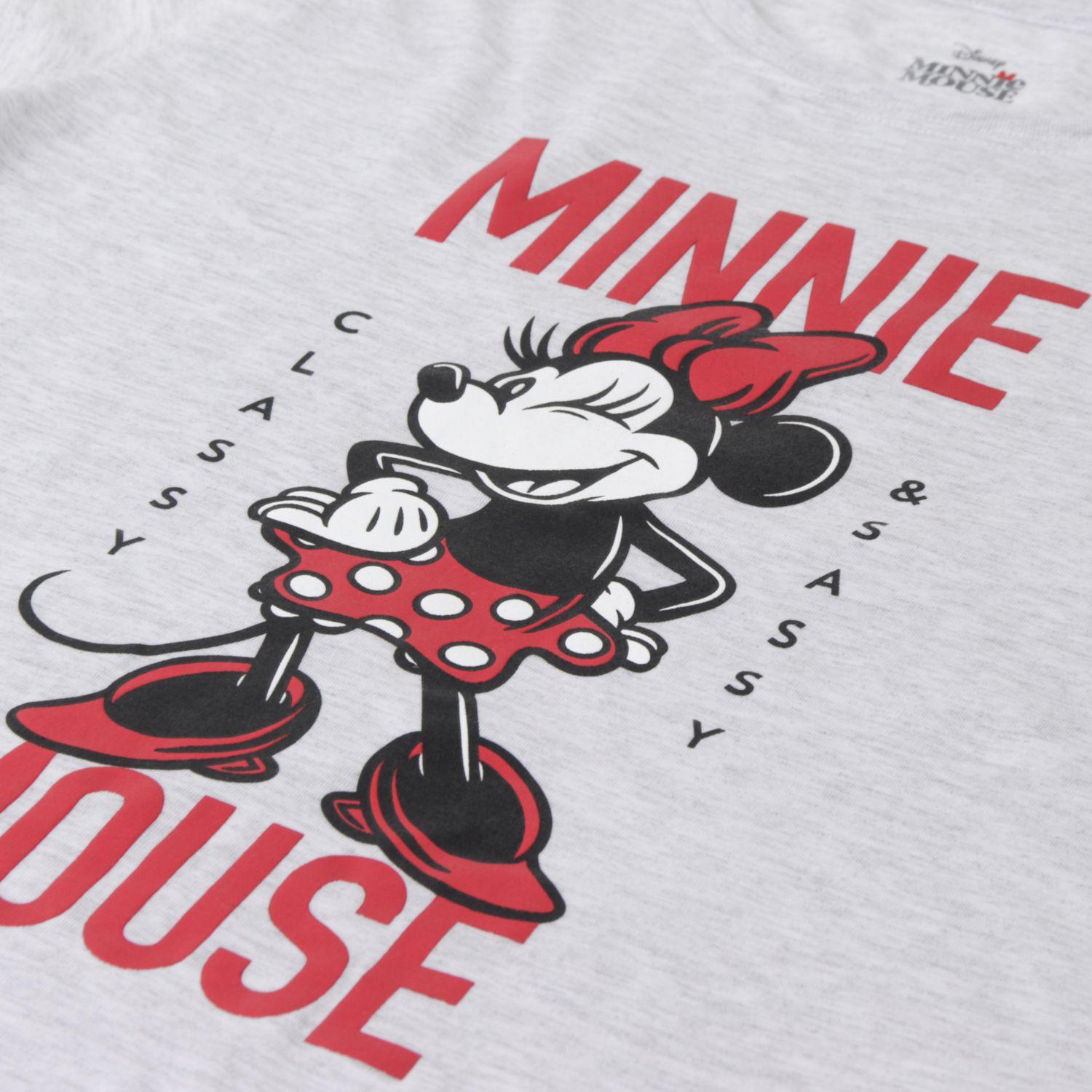 Pijama Manga Corta Teen Gris Classy & Sassy Minnie Disney-2