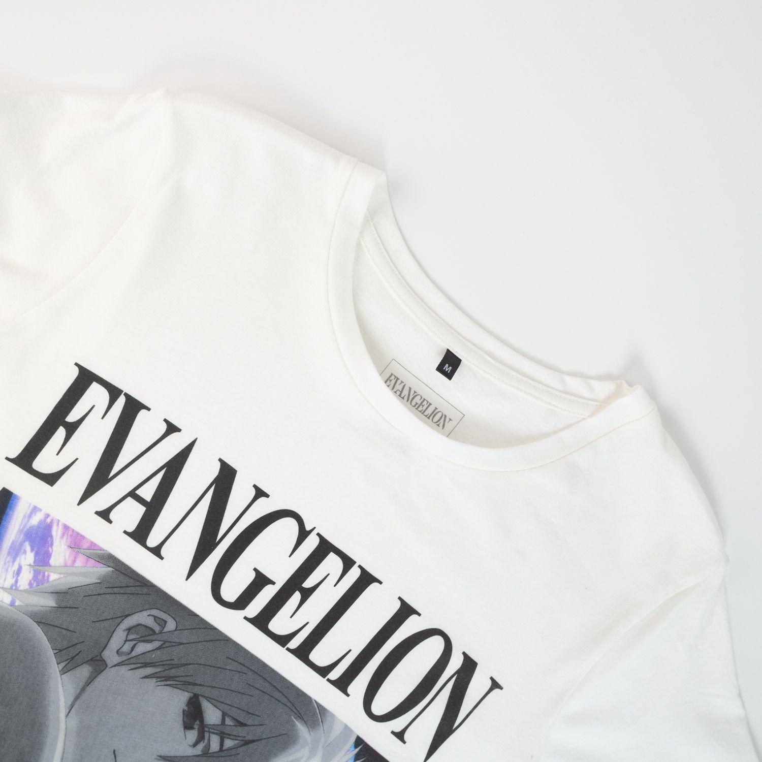Polera Mujer  Evangelion  Ayanami Blanco-1