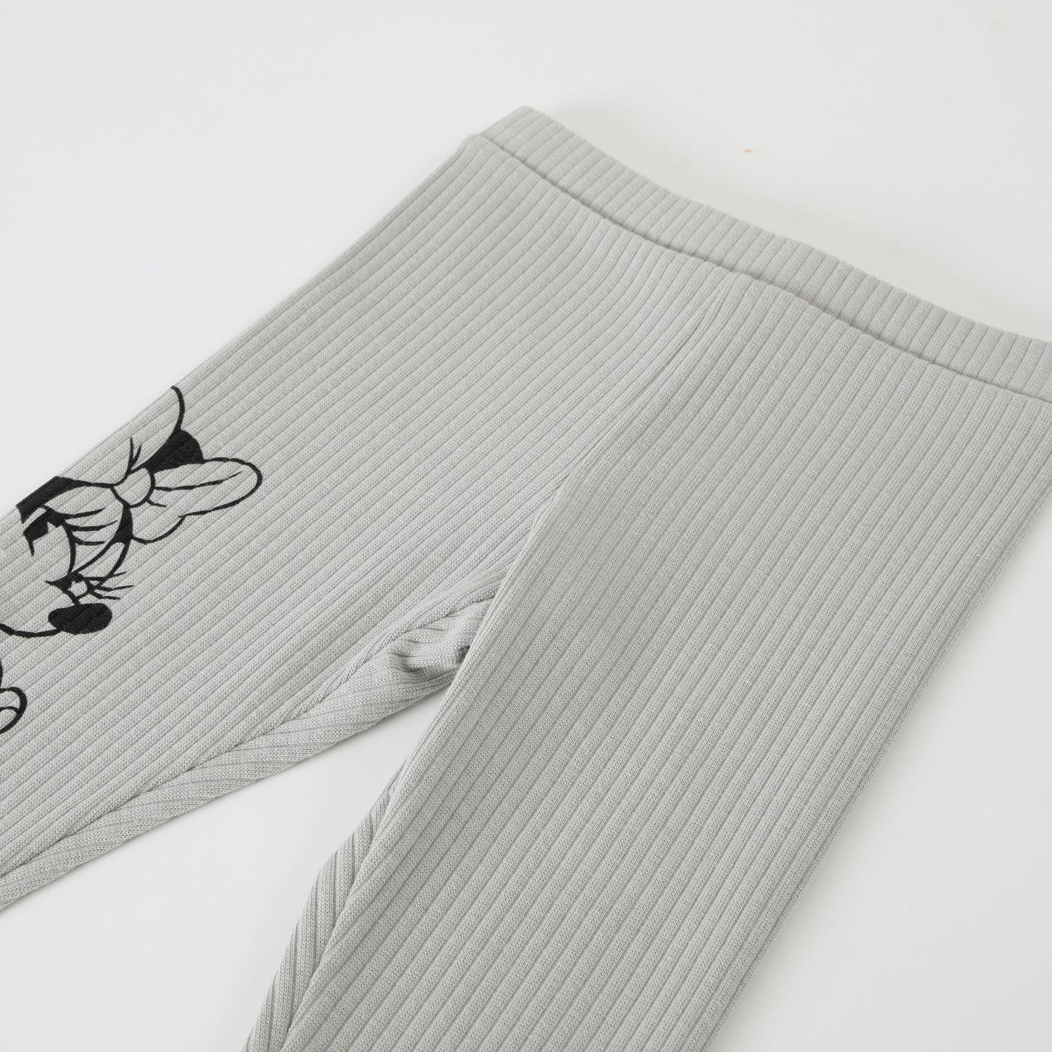 Calza Niña Minnie Just Gris Disney-1