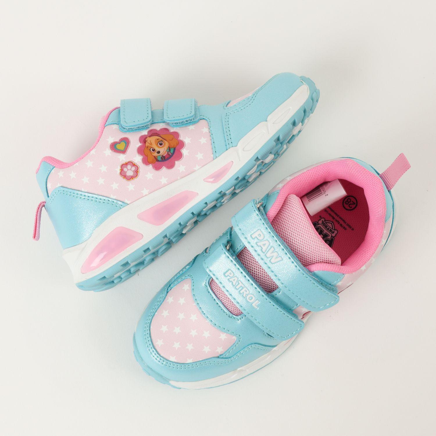 Zapatillas Con Luces Niña Celeste Skye Paw Patrol-3