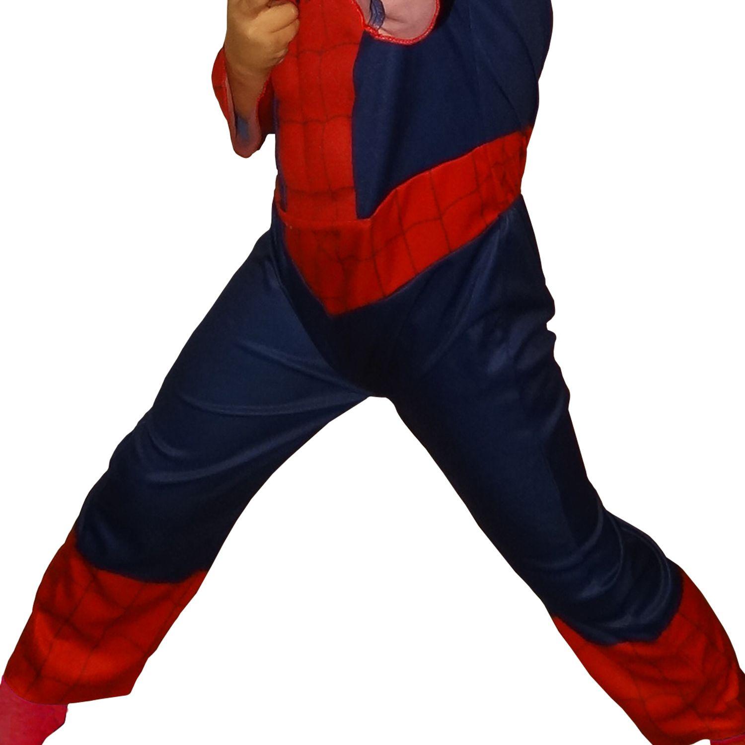 Disfraz Niño Básico Spiderman 6 a 7 Años Marvel-2