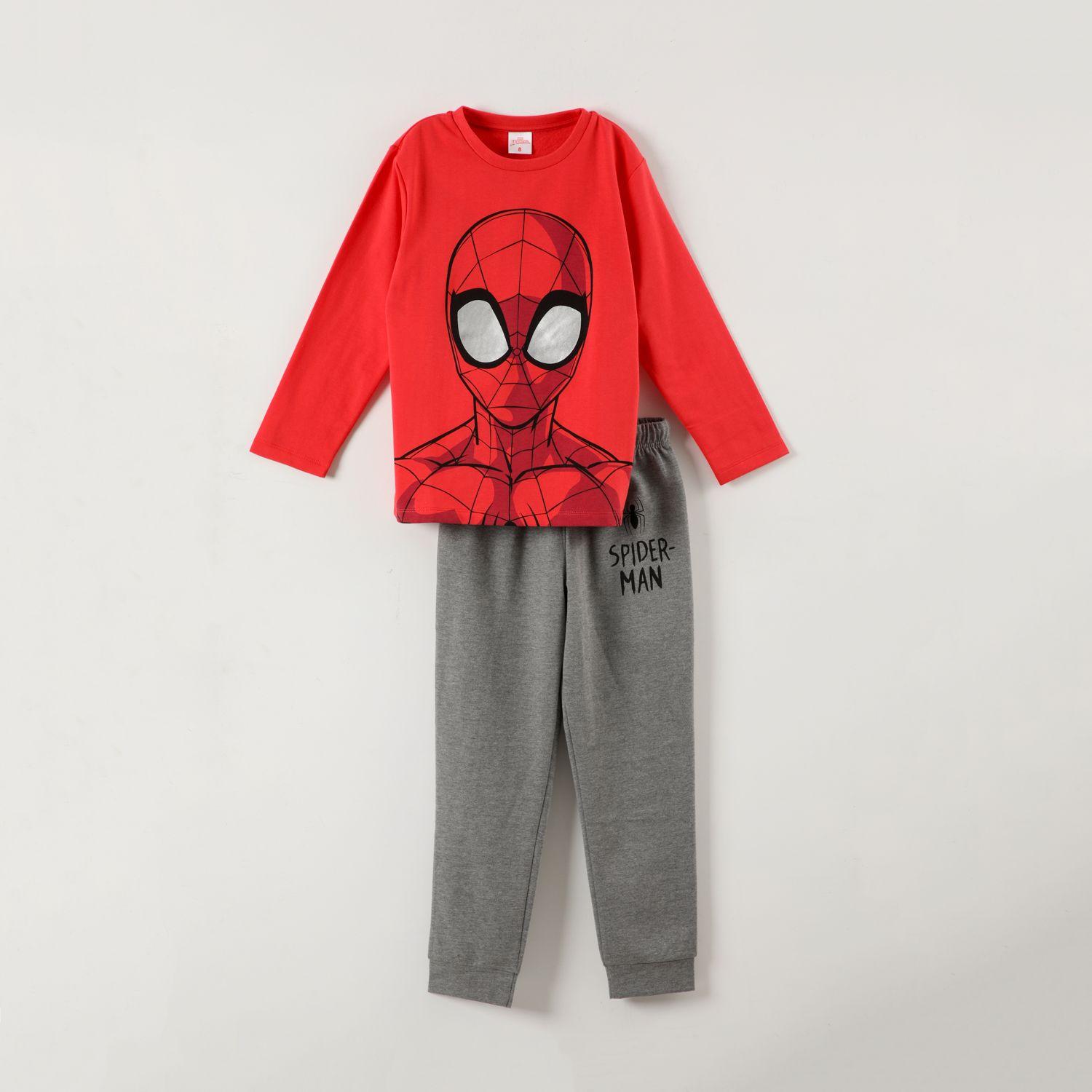 Conjunto Pijama Buzo Niño Spiderman Surprice Rojo Marvel-0