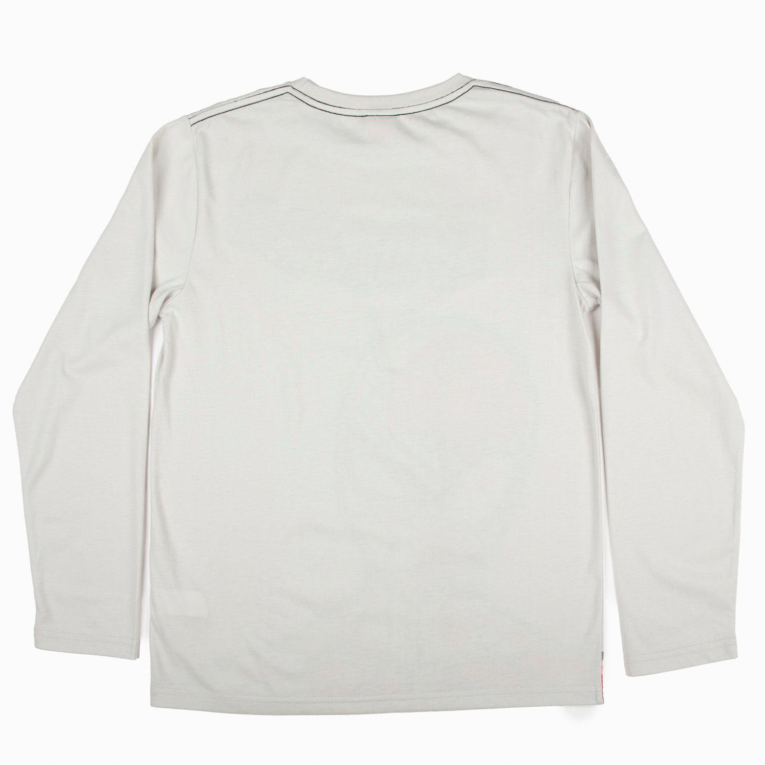 Polera Manga Larga Niño Cara Spiderman Gris Marvel-1