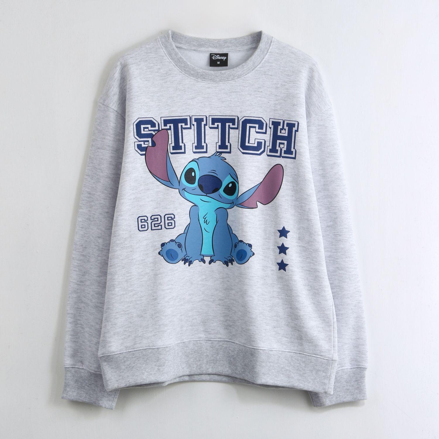 Polerón Cerrado Niña Lilo & Stitch Gris Disney-0