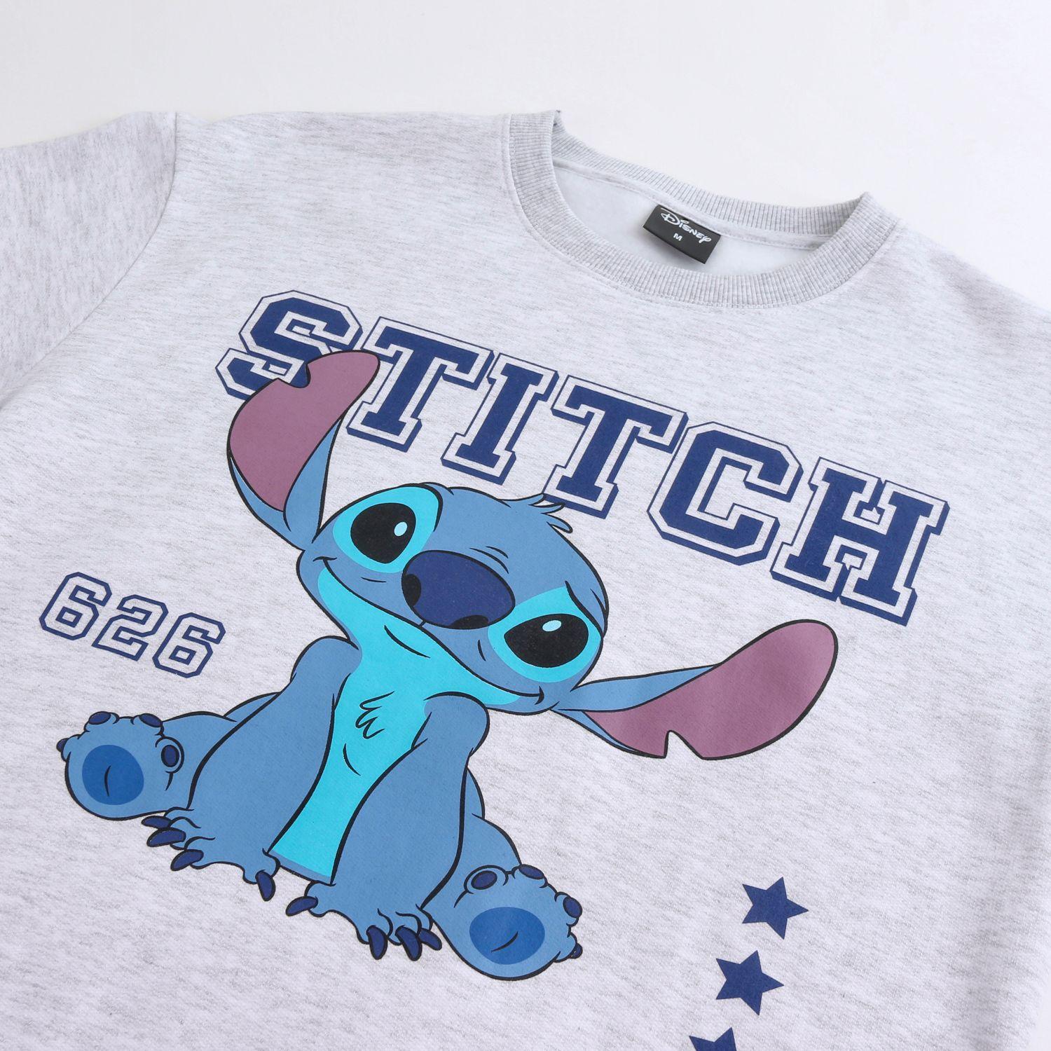Polerón Cerrado Niña Lilo & Stitch Gris Disney-3