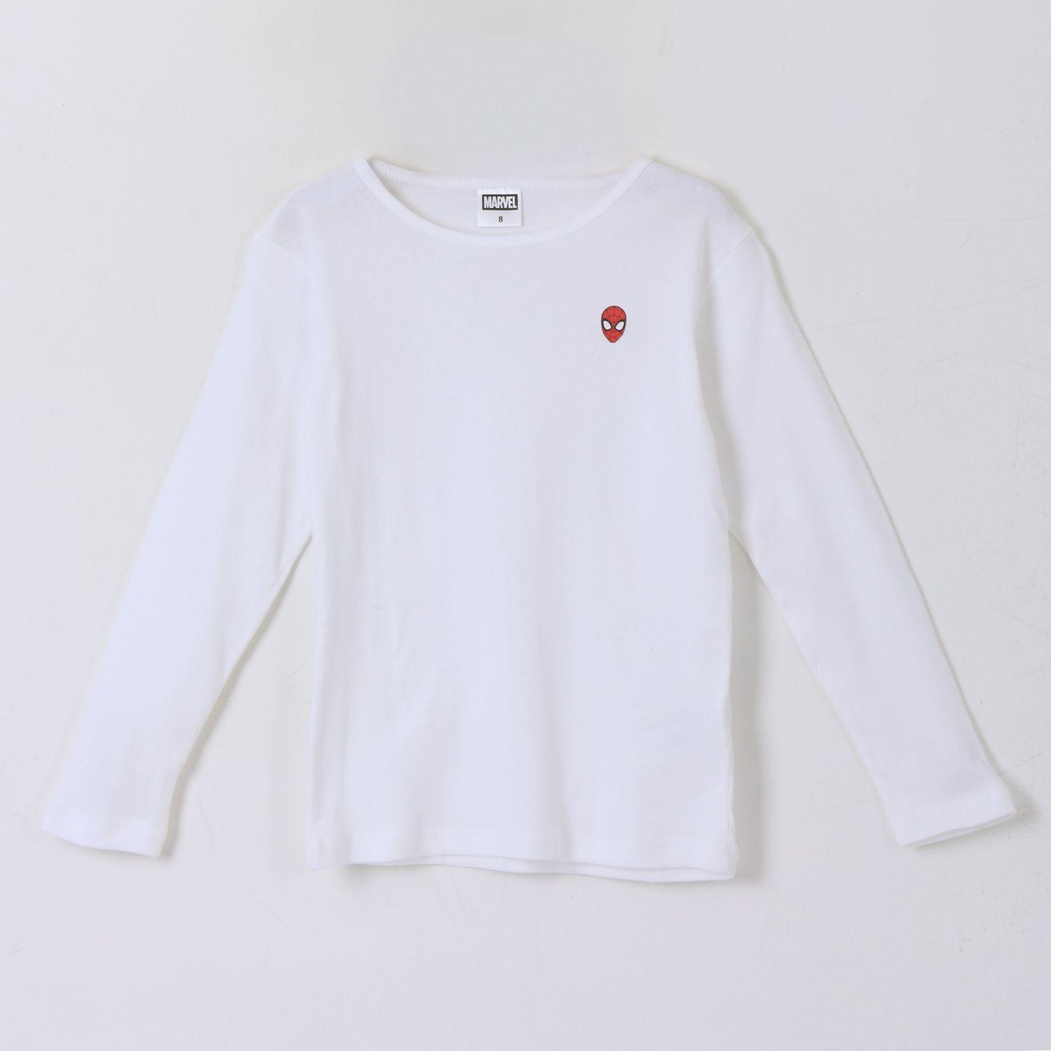 Bipack Camiseta Escolar Niño Manga Larga Blanco Marvel-4