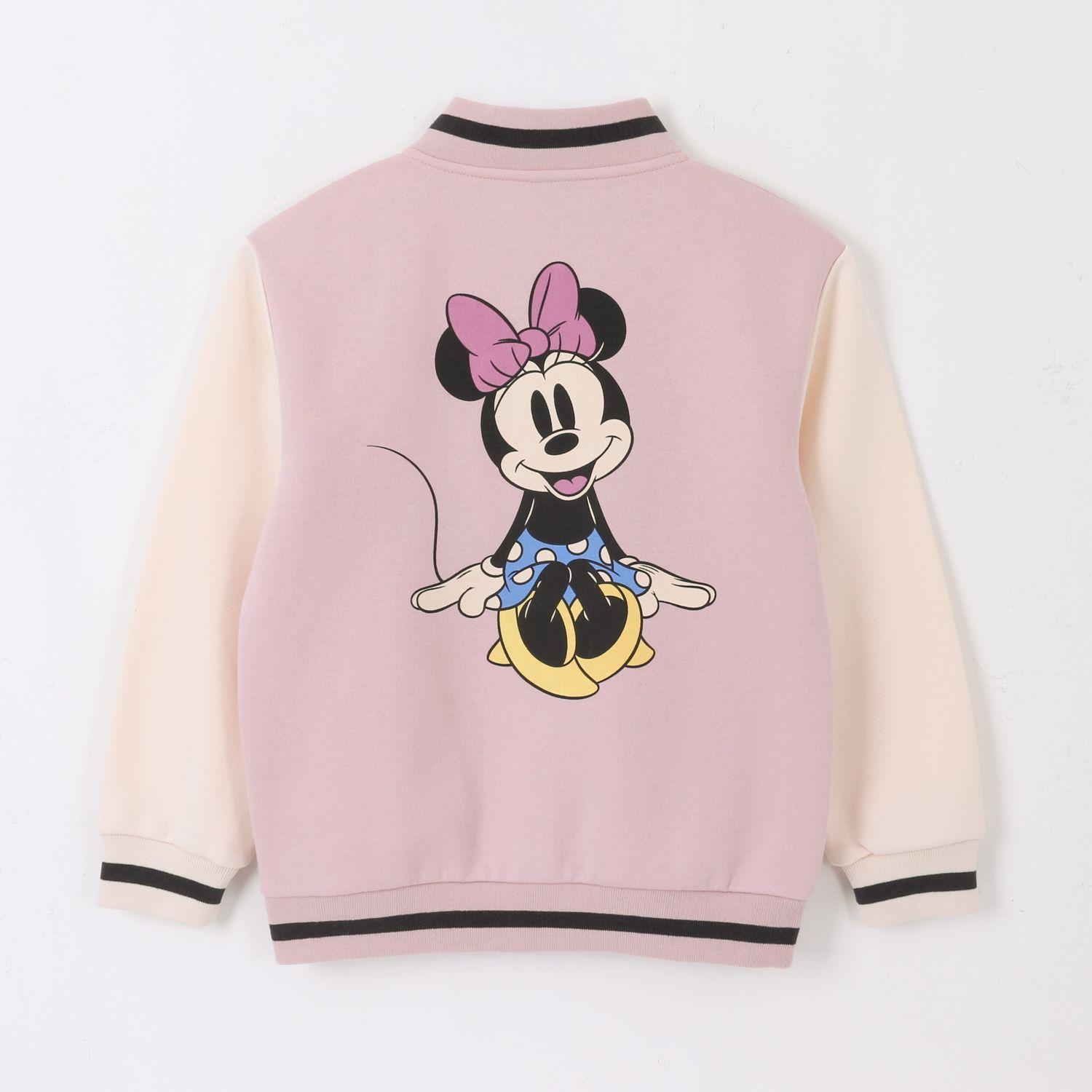 Chaqueta Niña College Minnie Mouse Rosado Disney-1
