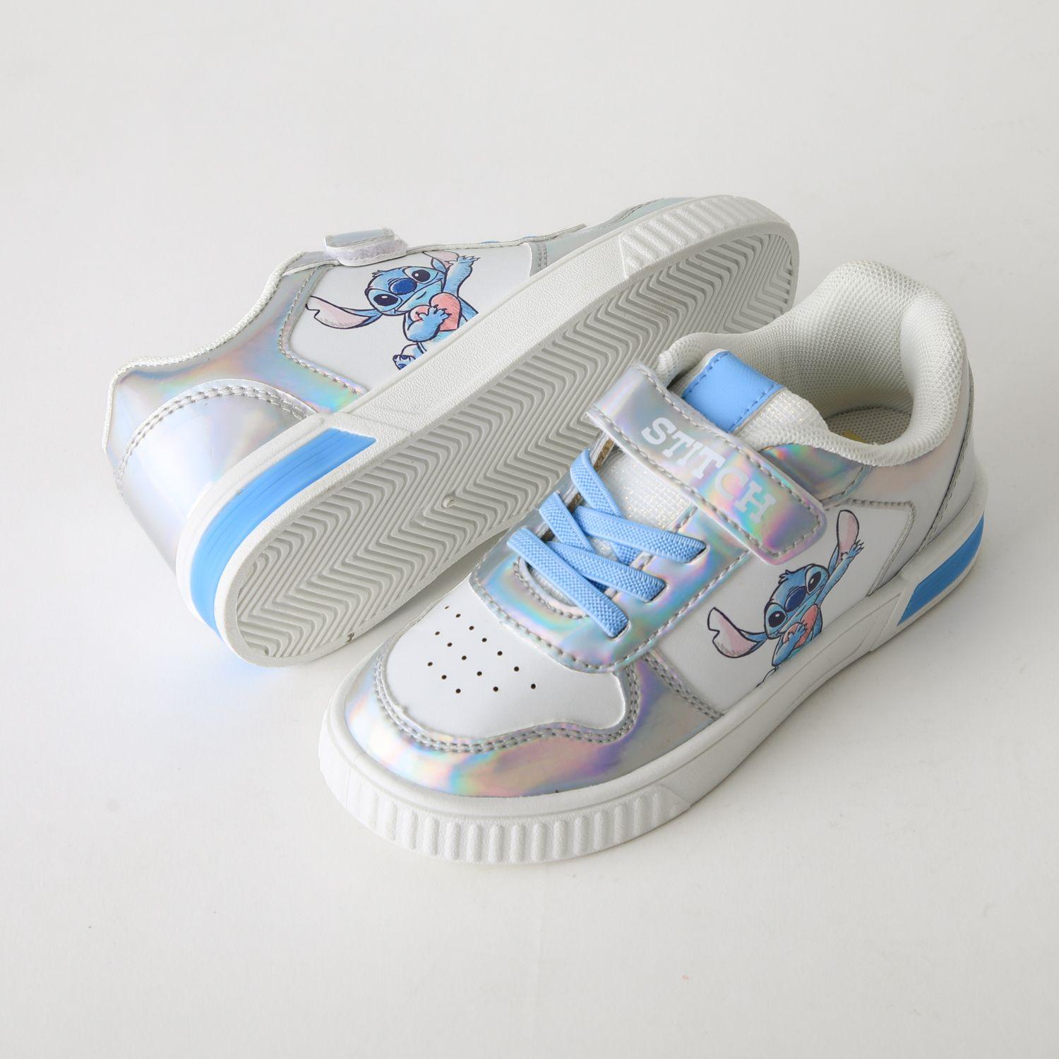 Zapatilla Luces Niña Corazón Lilo & Stitch Blanco Disney-3